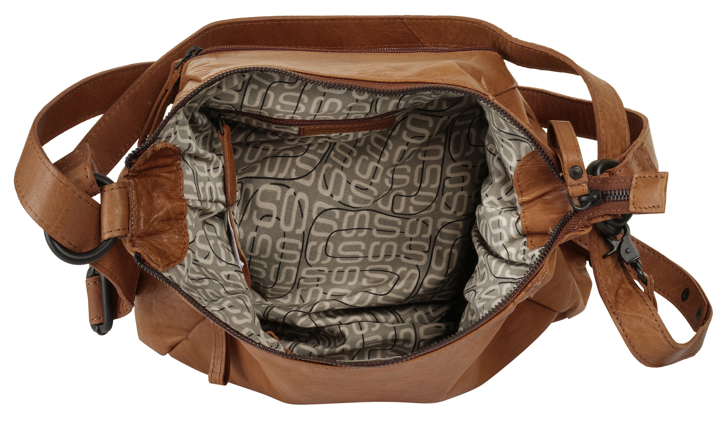 Spikes & Sparrow Shopper, echt Leder