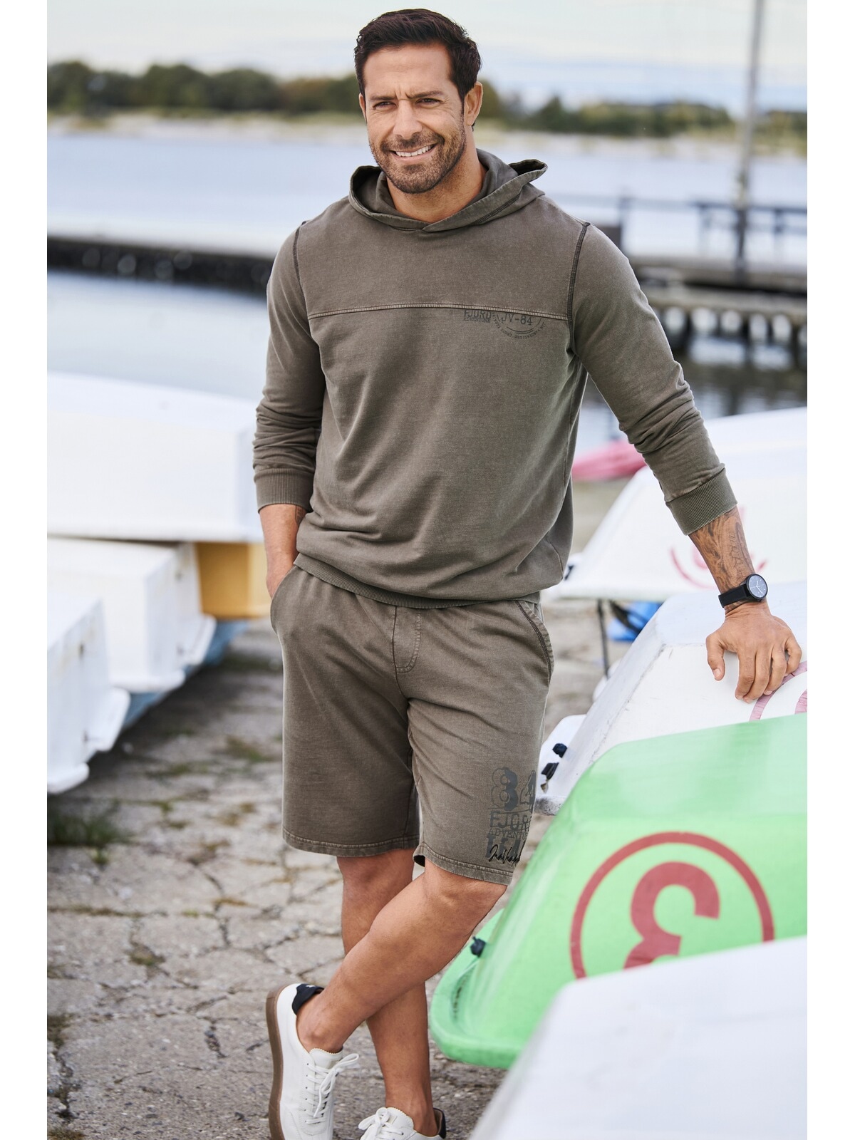 Jan Vanderstorm Sweatshirt »Sweatshirt HENNOBALD«, (1 tlg.)