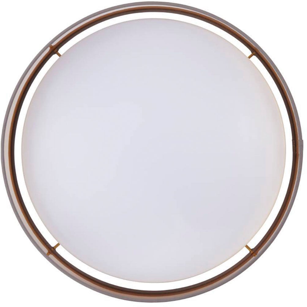 EGLO LED Deckenleuchte »Maserlo«, 1 flammig, Leuchtmittel LED-Modul | LED fest integriert, Stofflampe Maserlo2 Ø38 x H9 cm, LED-Platine, Textilschirm