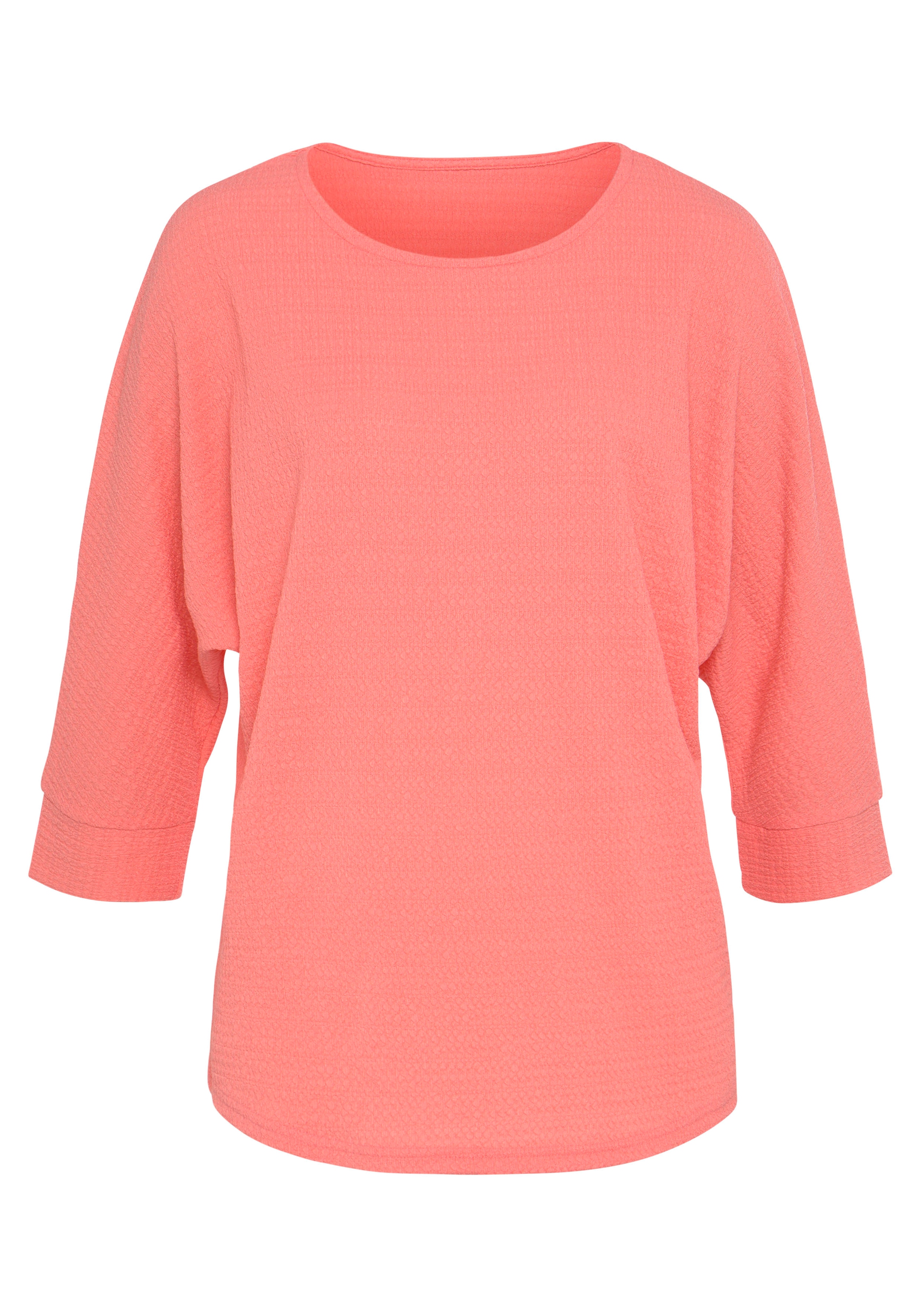 Vivance 3/4-Arm-Shirt »aus bügelfreier Crêpe-Qualität«