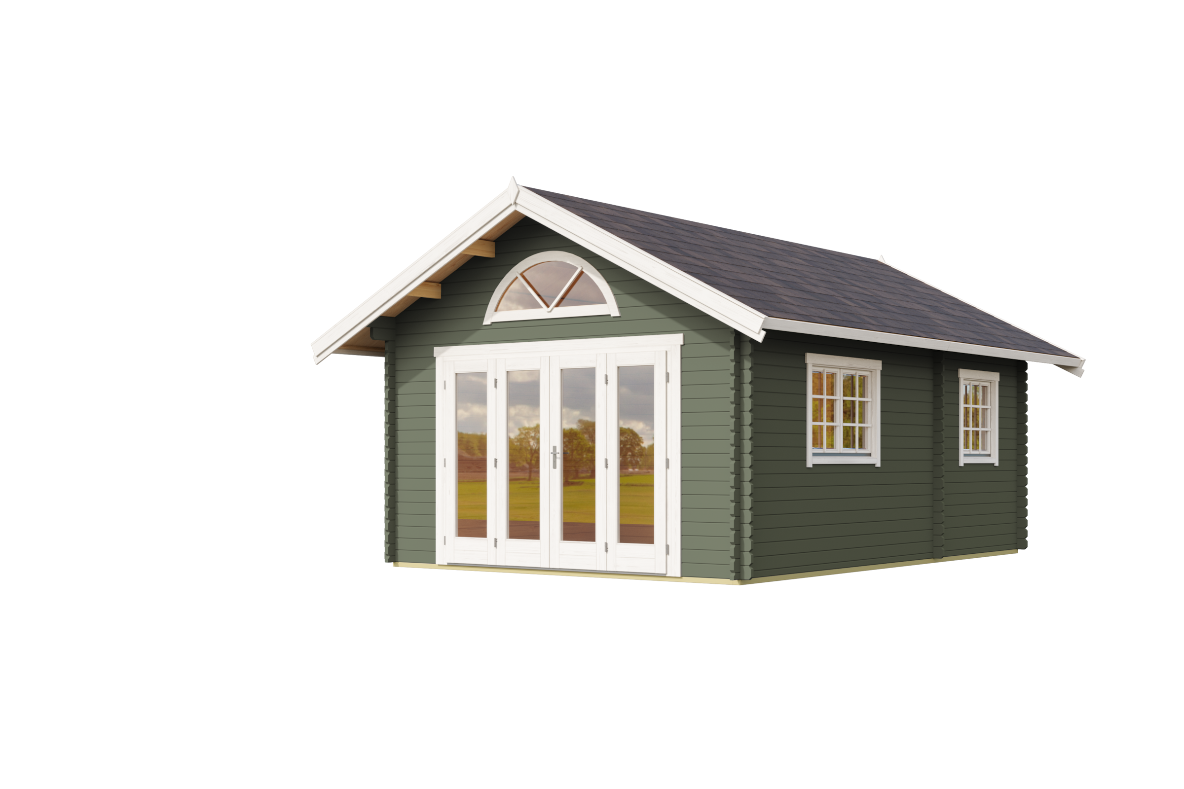 Nordic Holz Gartenhaus »CAROLINE 2.3«