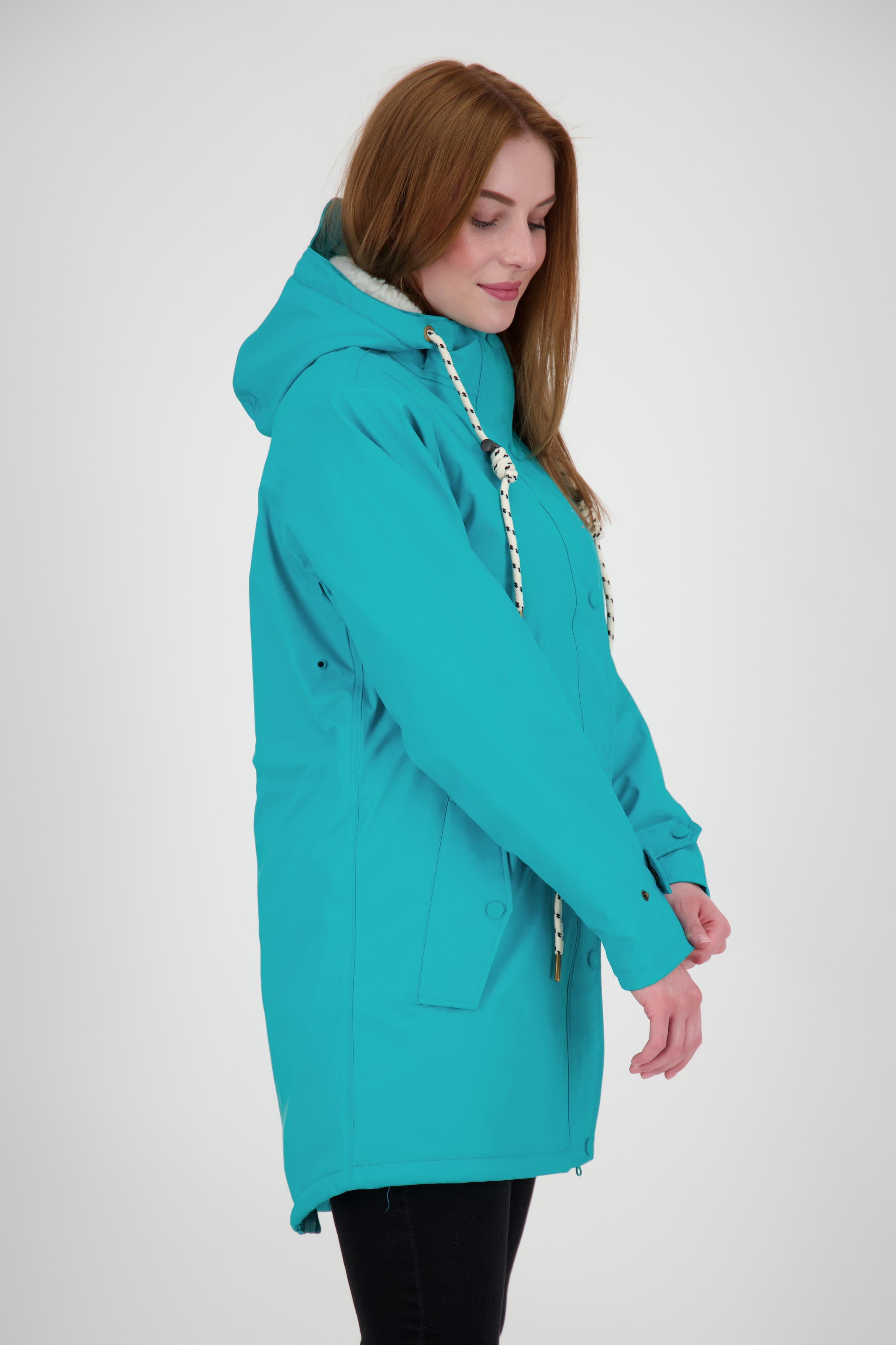 DEPROC Active Regenjacke »Friesennerz ELLESMERE WOMEN«, auch in Großen Größen erhältlich