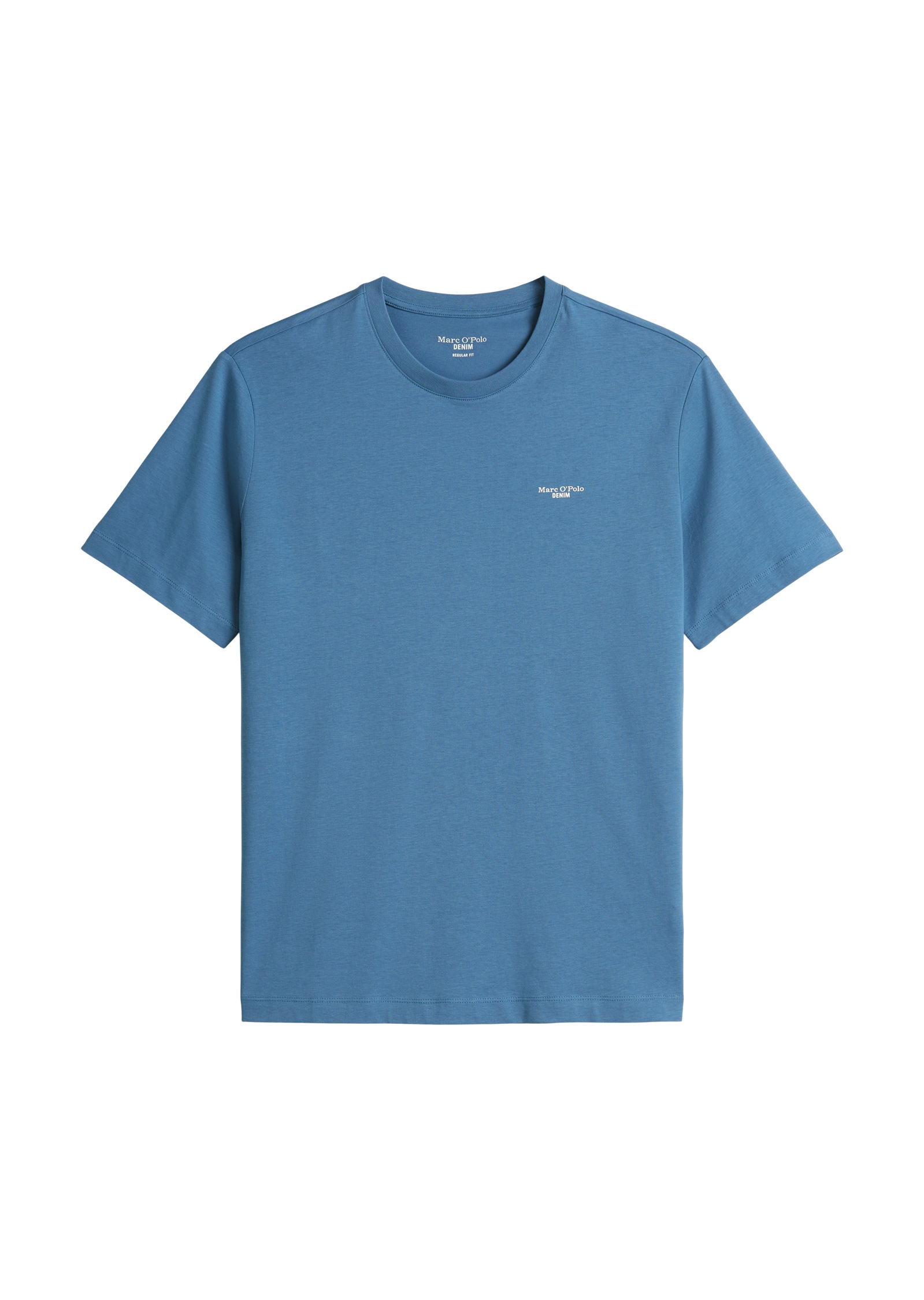 Marc O'Polo DENIM T-Shirt, Ein dezenter Logo-Print auf der Brust