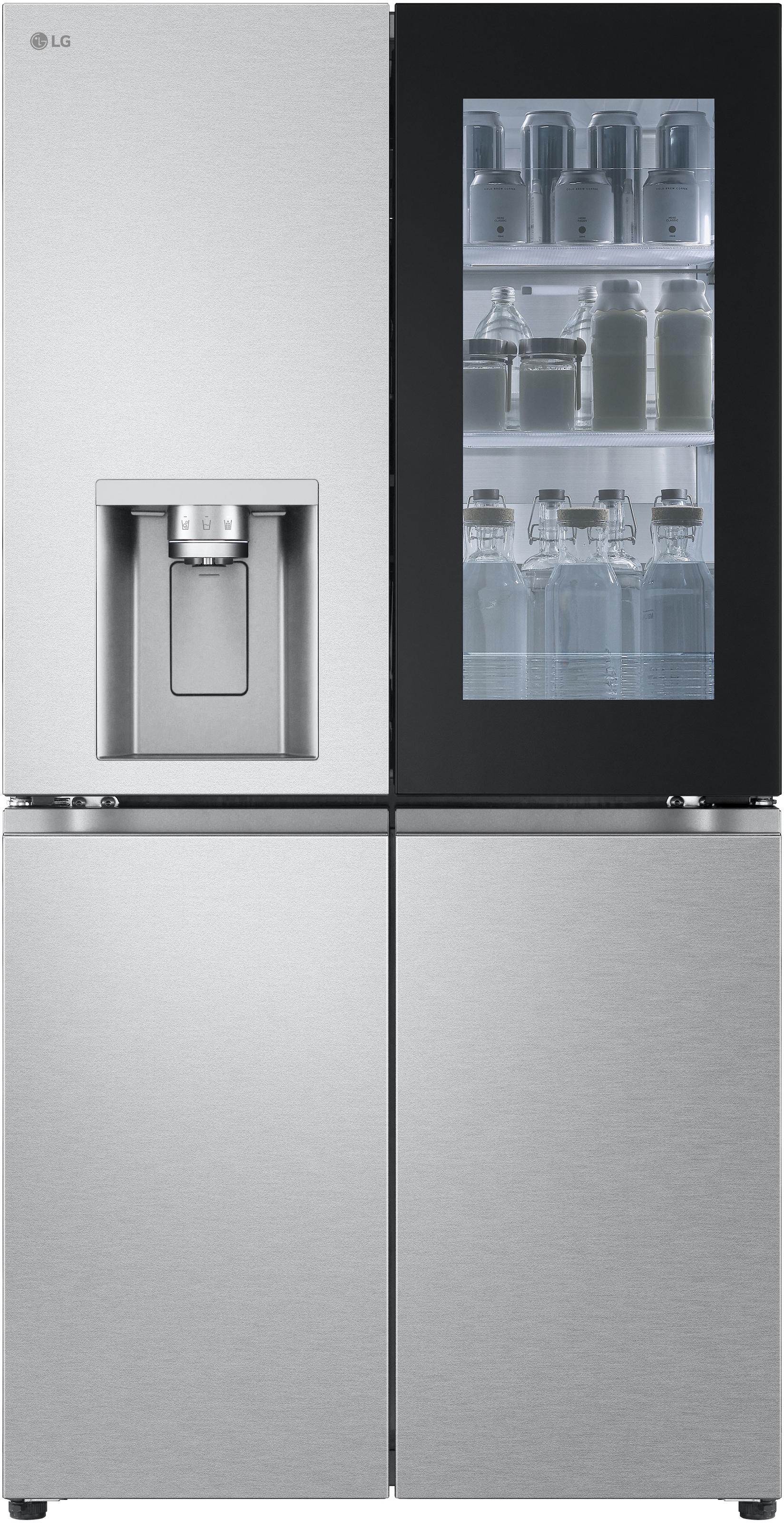 LG Multi Door InstaView® Multi-Door »GMG961MBKE« 179,2 cm hoch 91,4 cm breit