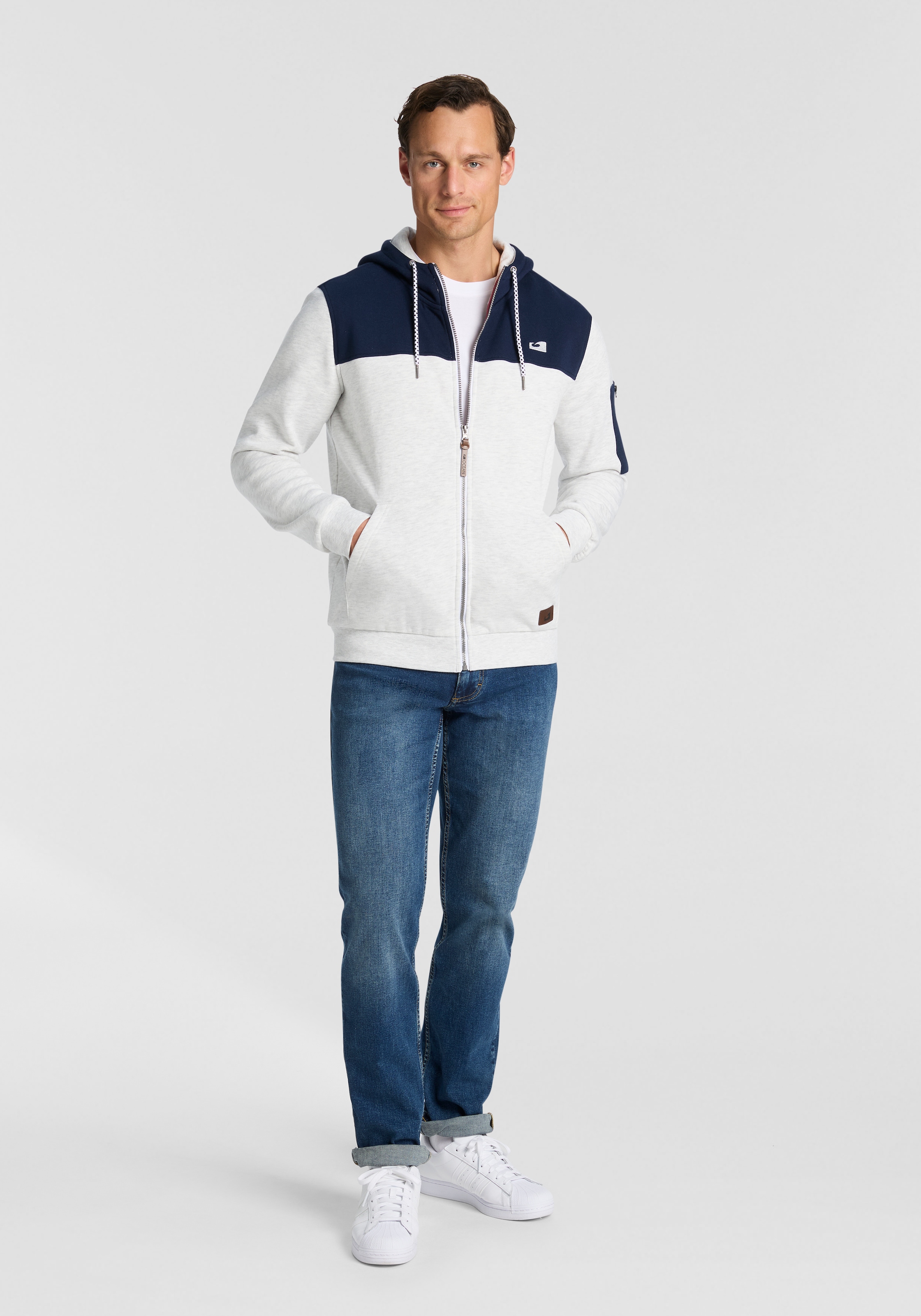 Ocean Sportswear Sweatjacke Innen weich angeraut