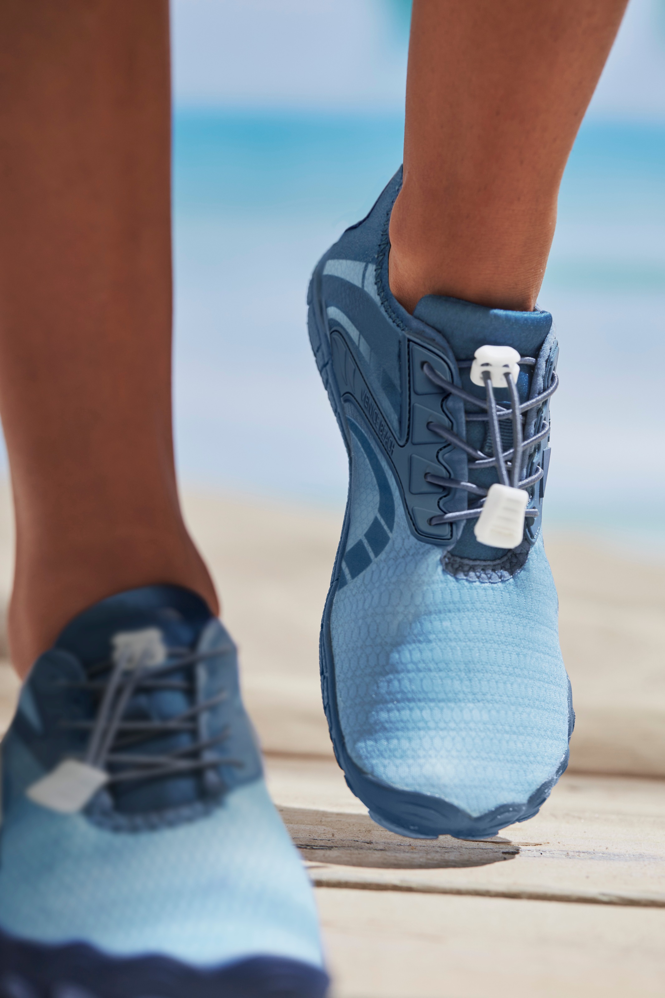 Venice Beach Aquaschuh, mit Kordelzug, Badeschuh, Slipper, Wasserschuh, Unisex VEGAN