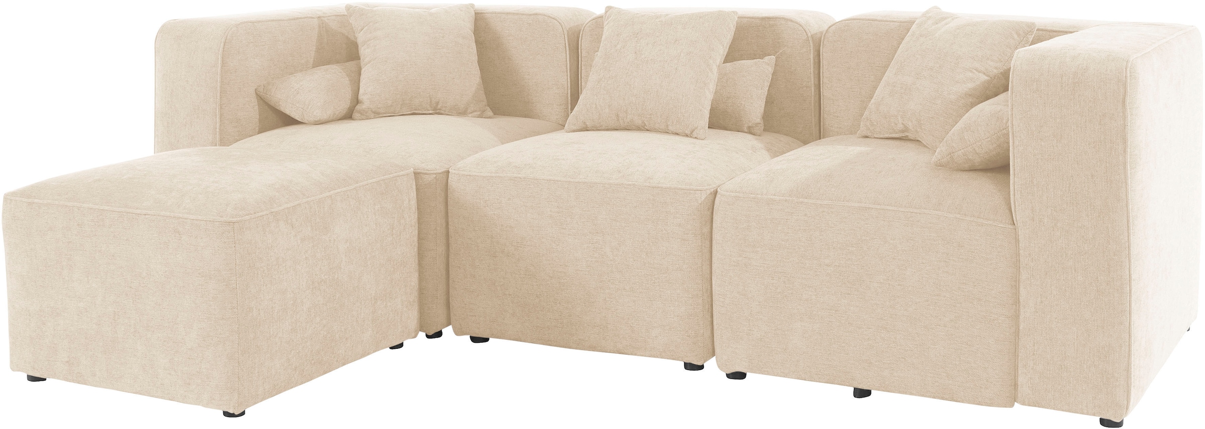 Home affaire 3-Sitzer »Sundstrup L-Form« Modulserie, individuelle Zusammenstellung