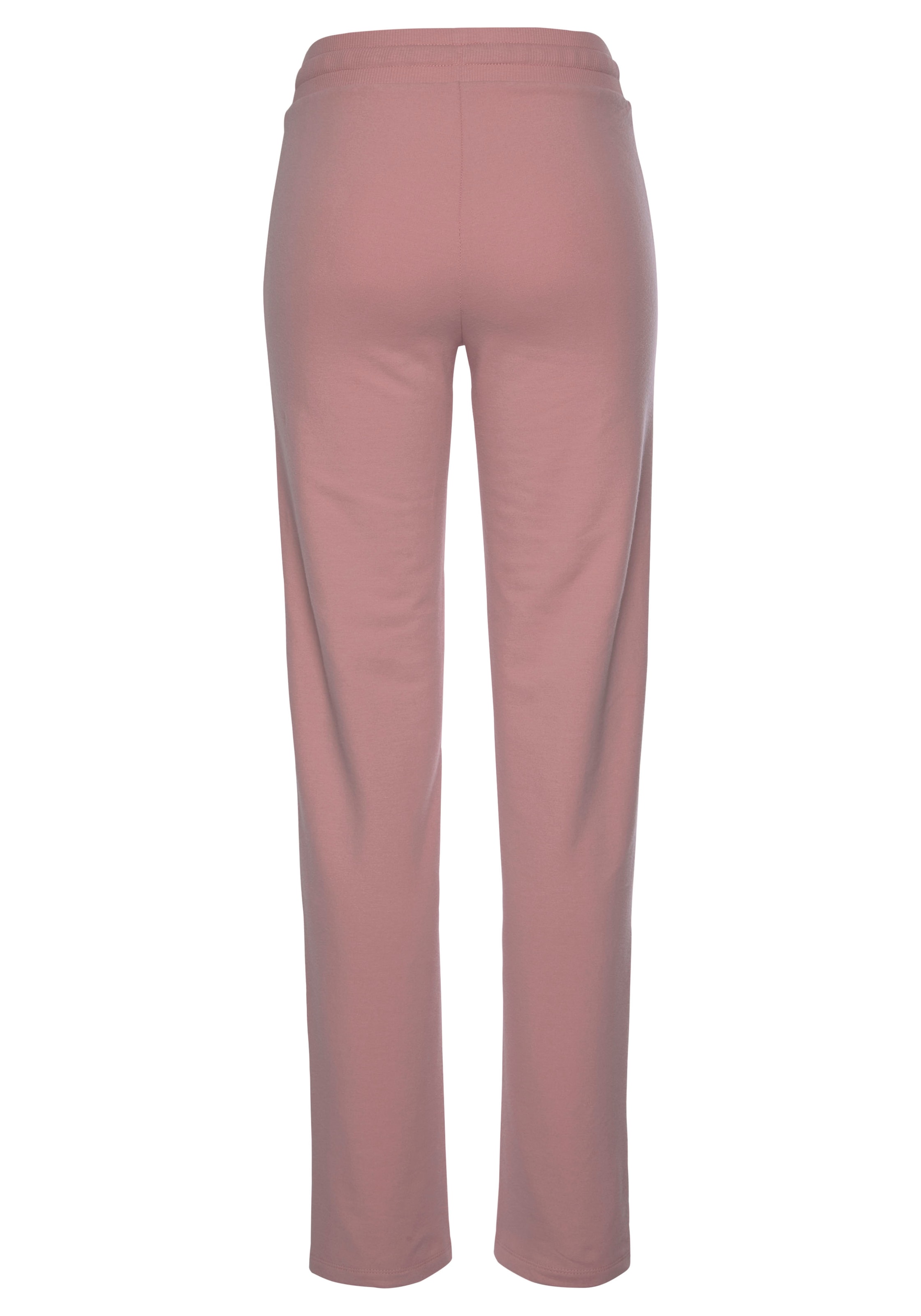 Bench. Loungewear Relaxhose, mit Glitzer Seitenstreifen, Loungeanzug