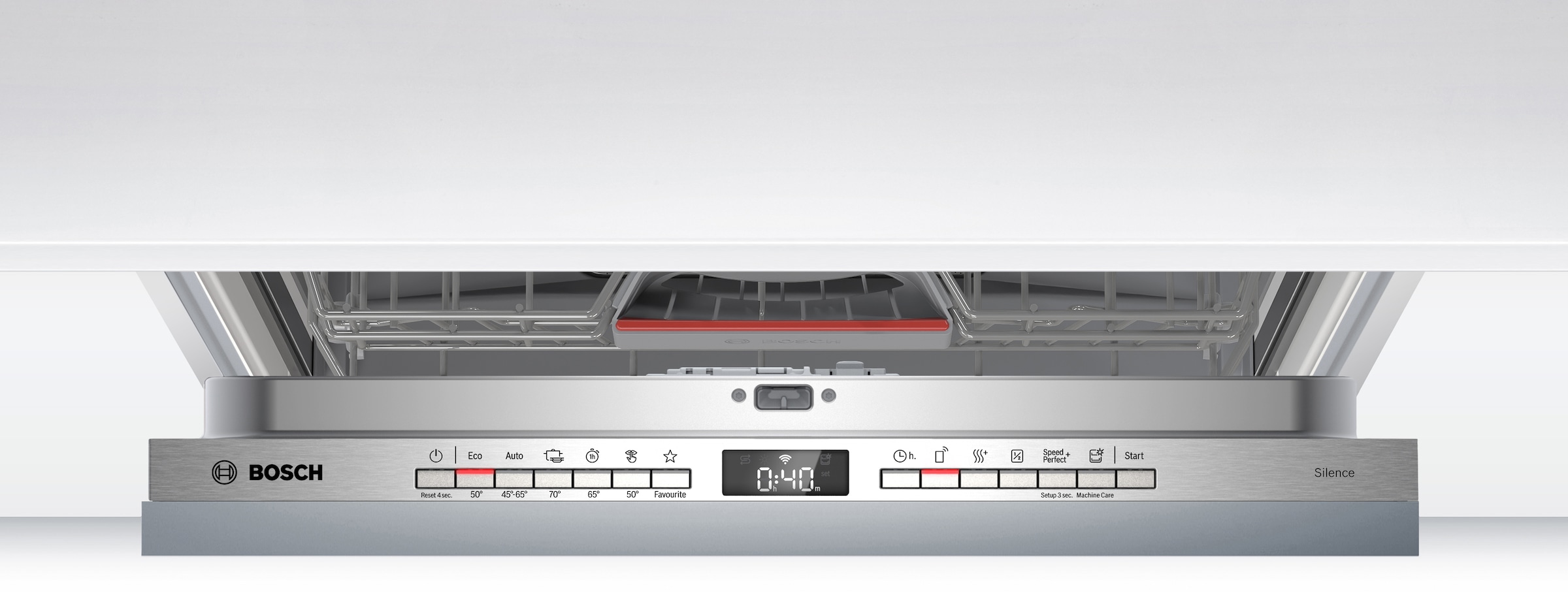 BOSCH vollintegrierbarer Geschirrspüler Serie 4 »SBV4HVX14E« 14 tlg. Maßgedecke Info Light - erlischt bei Beendigung des Spülvorgangs, flexible Körbe
