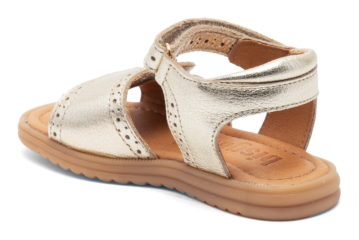 Bisgaard Sandale »andrea Weite: normal«  , Festtagsschuh, Mädchen Schuh mit Klett, Größenschablone zum Download