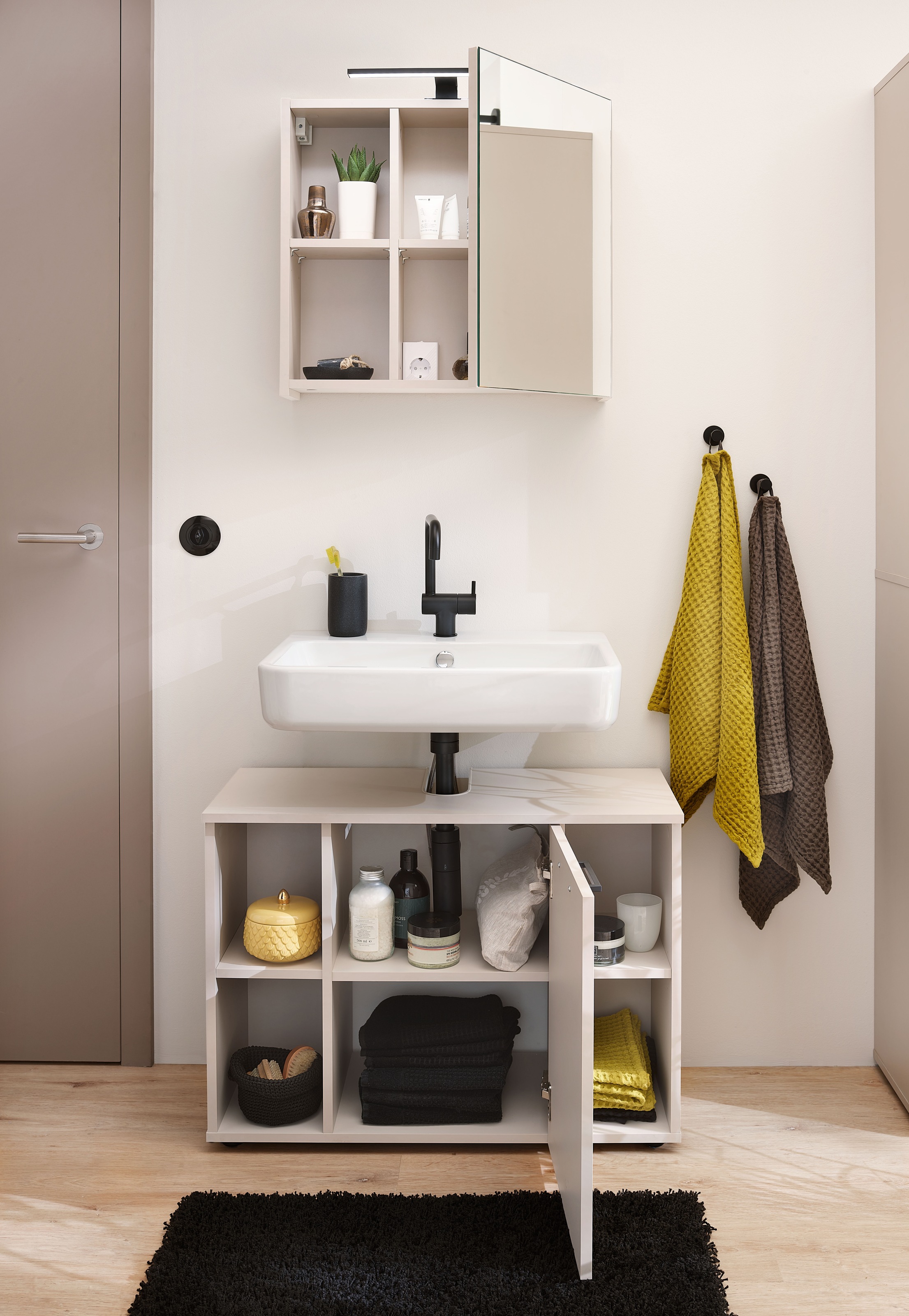 RESPEKTA Badezimmer-Set »Tilda« 6 Stk. tlg.