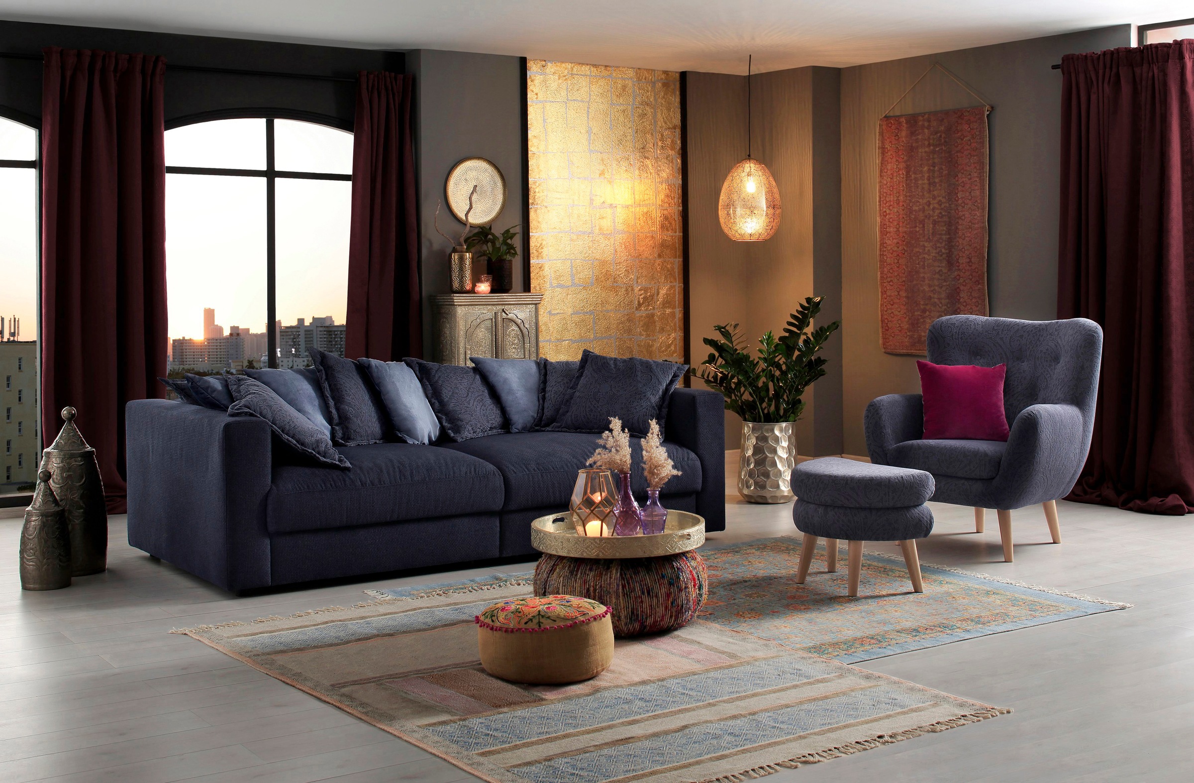 Home affaire Big-Sofa »Hartland«, mit besonders softem Sitzkomfort auf