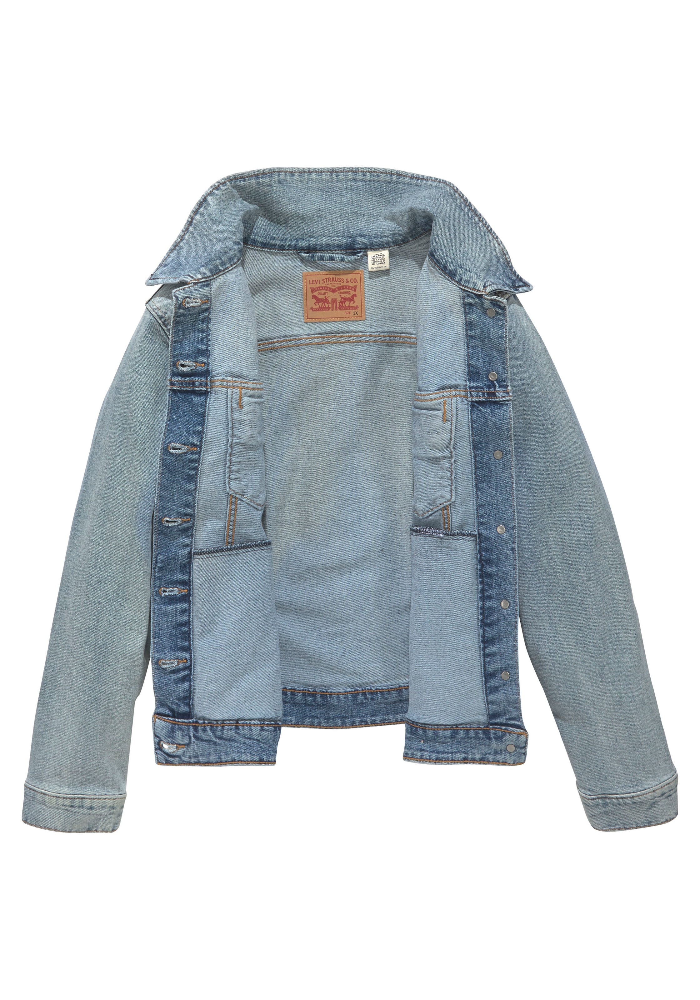 Levi's® Plus Jeansjacke »PL ORIGINAL TRUCKER«