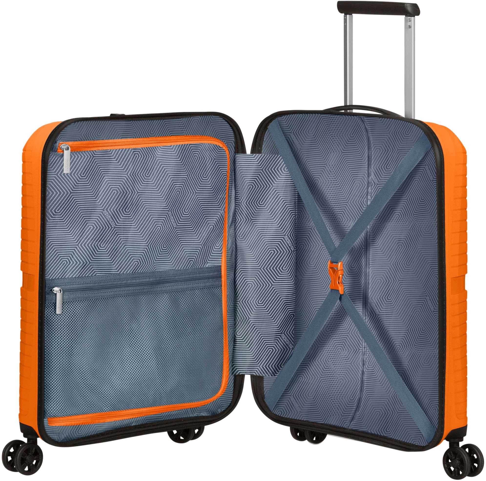 American Tourister® Hartschalen-Trolley »AIRCONIC 55«, 4 Rollen, Handgepäck Reisekoffer Trolley TSA-Zahlenschloss