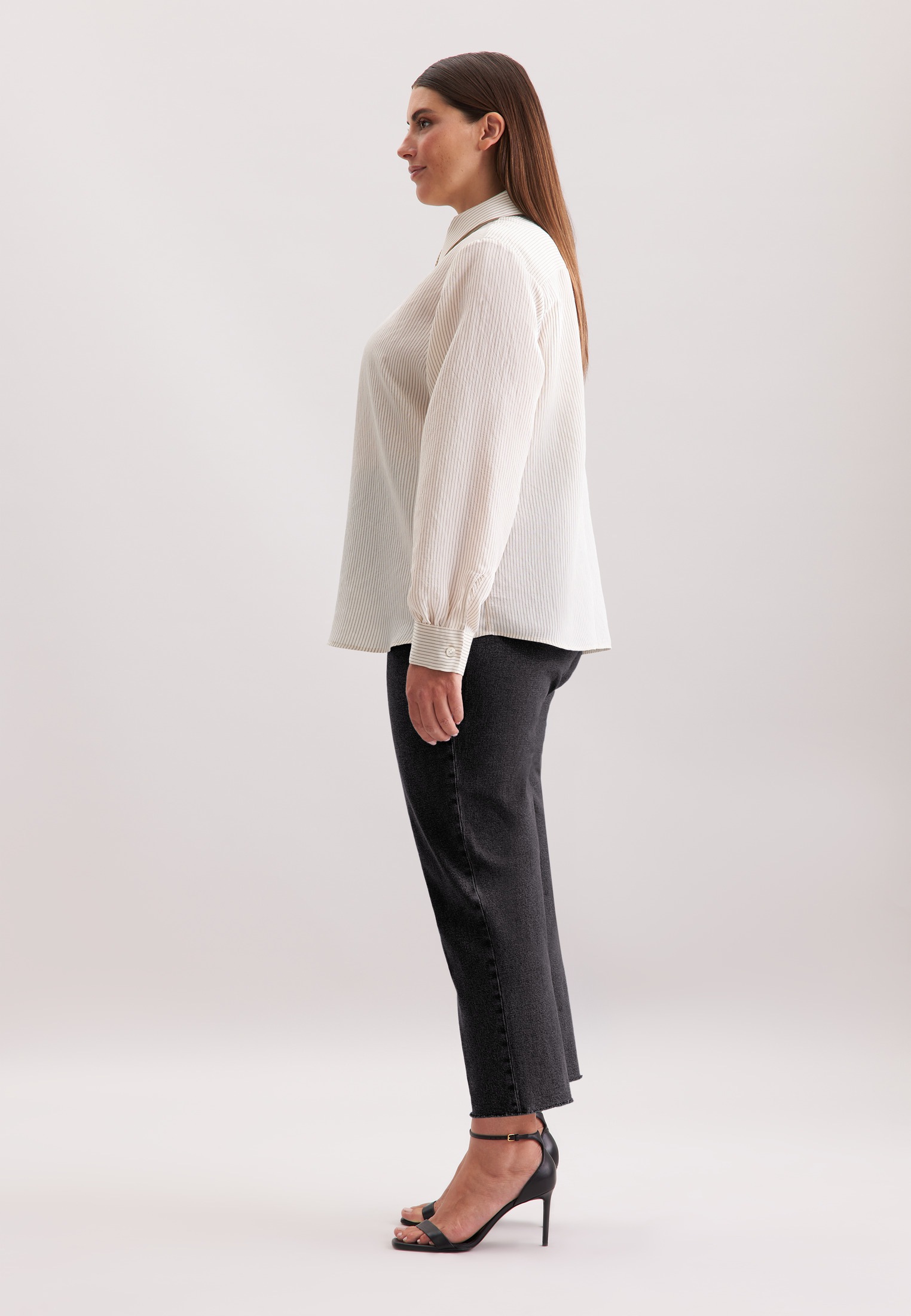 seidensticker Hemdbluse »Schwarze Rose« 1/1 Gestreift