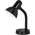 EGLO Tischleuchte »BASIC«, E27, schwarz / Ø12,5 x H30 cm / exkl. 1 x E27 (je max. 40W) / Wippschalter - schwenkbar - flexibler Hals - Schreibtischlampe - Tischlampe - Bürolampe - Lampe - Büro - Schreibtischleuchte