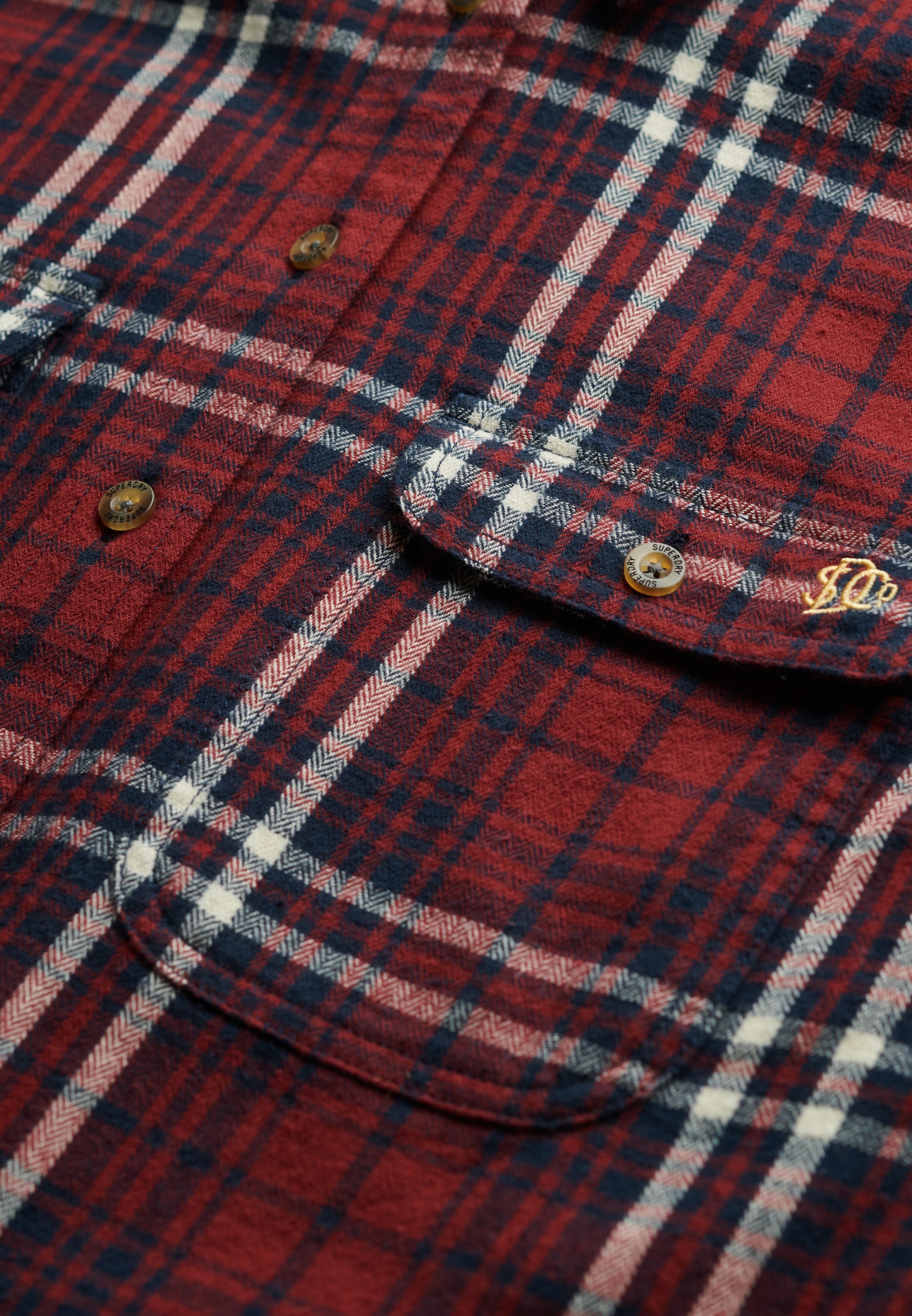 Superdry Karobluse »LUMBERJACK CHECK FLANNEL SHIRT«