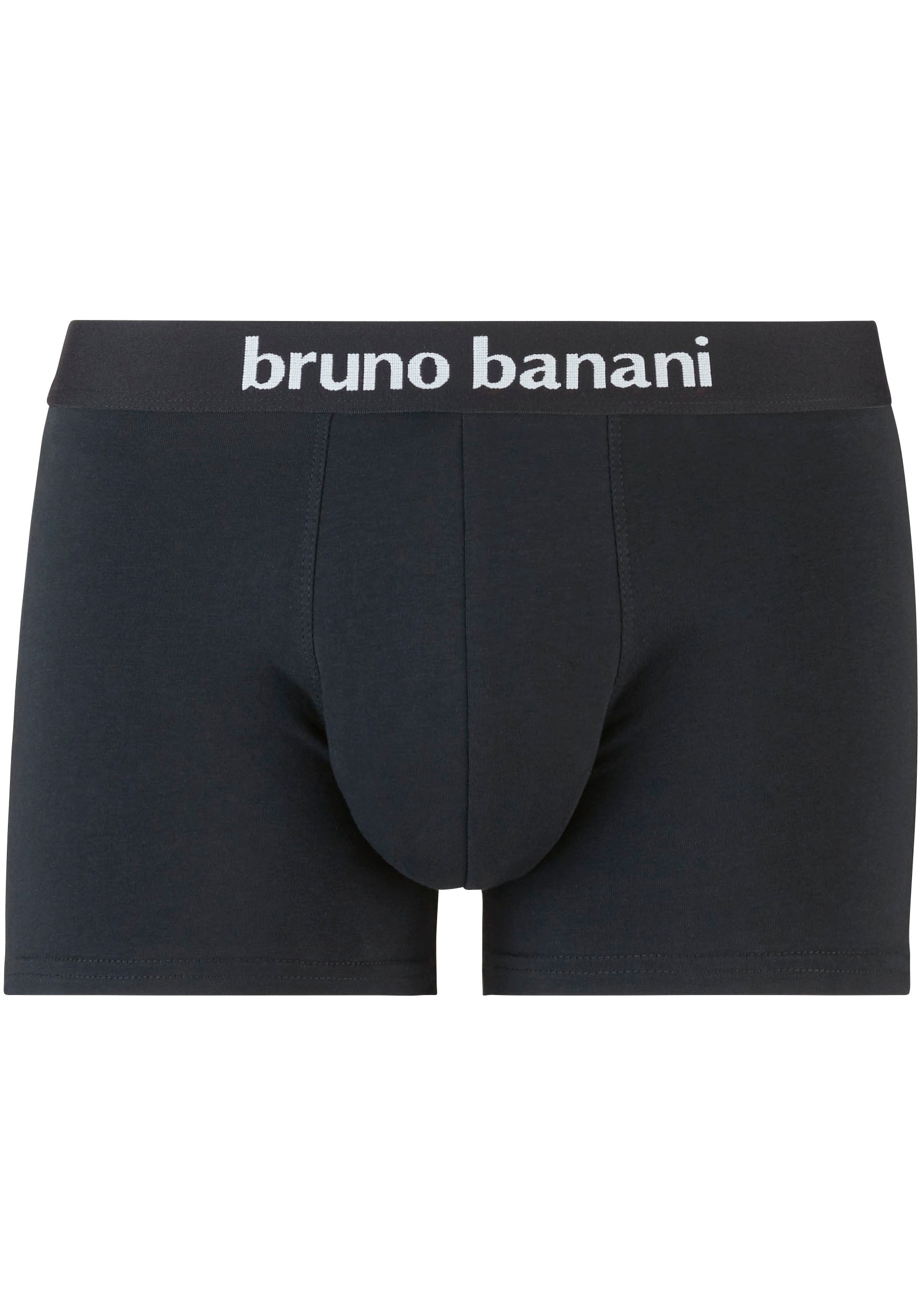Bruno Banani Boxer, (2er Pack), mit kontrastreichem Logobund