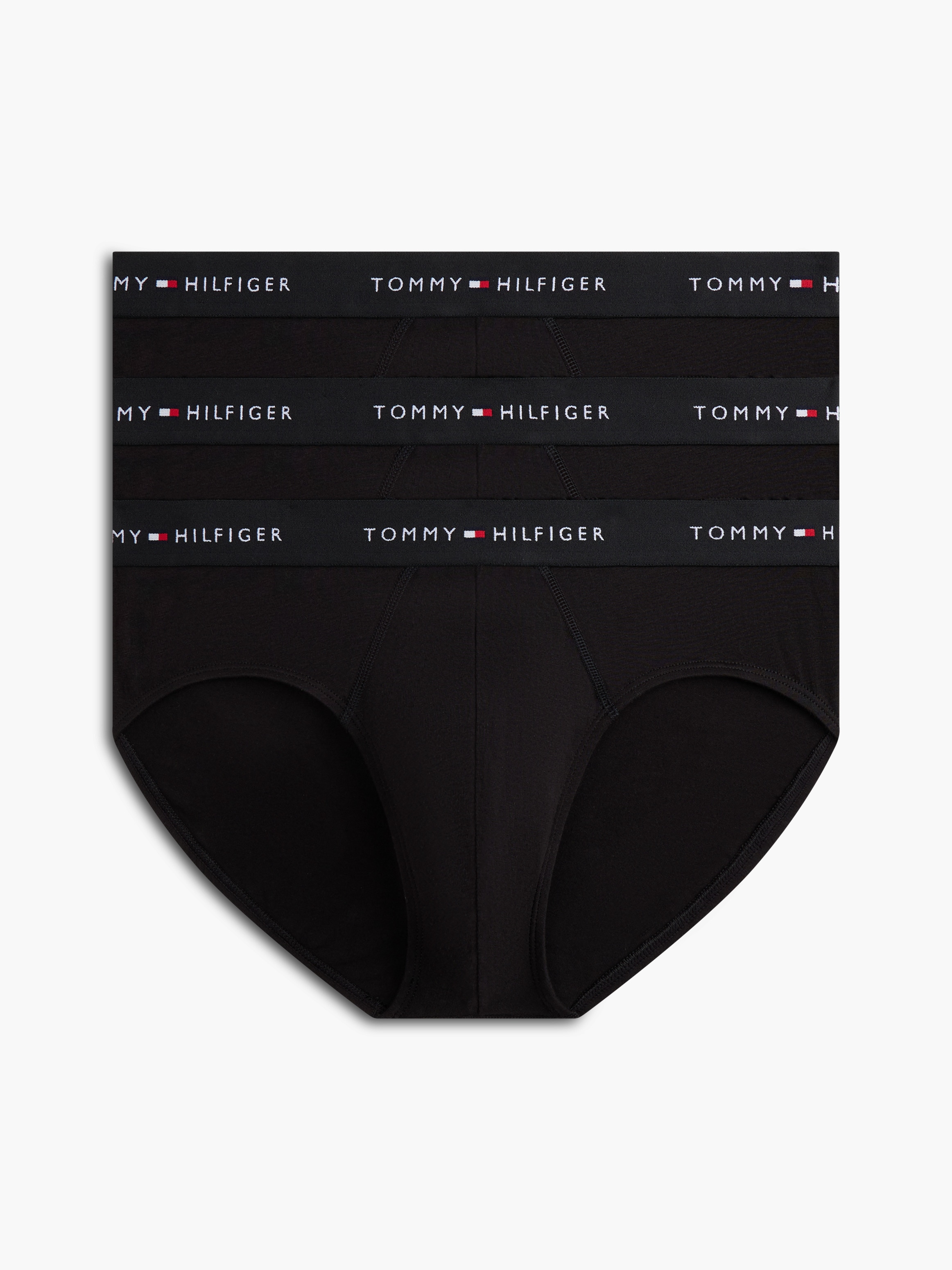 Tommy Hilfiger Underwear Slip »3P BRIEF DTM« Packung, 3er, 3 Stk. mit Logo-Elastikbund