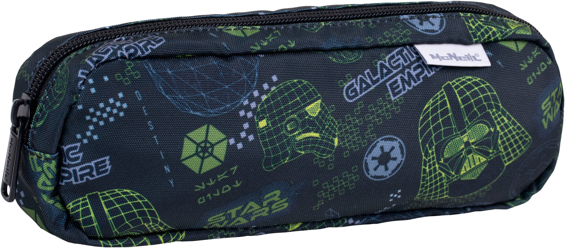 McNeill Schulranzen »Perfecto, Star Wars II« reflektierende Streifen auf den Schultergurten;retroreflektierende Flächen inkl. Federmäppchen, Turnbeutel, Schlamperrolle & Motivmagnet