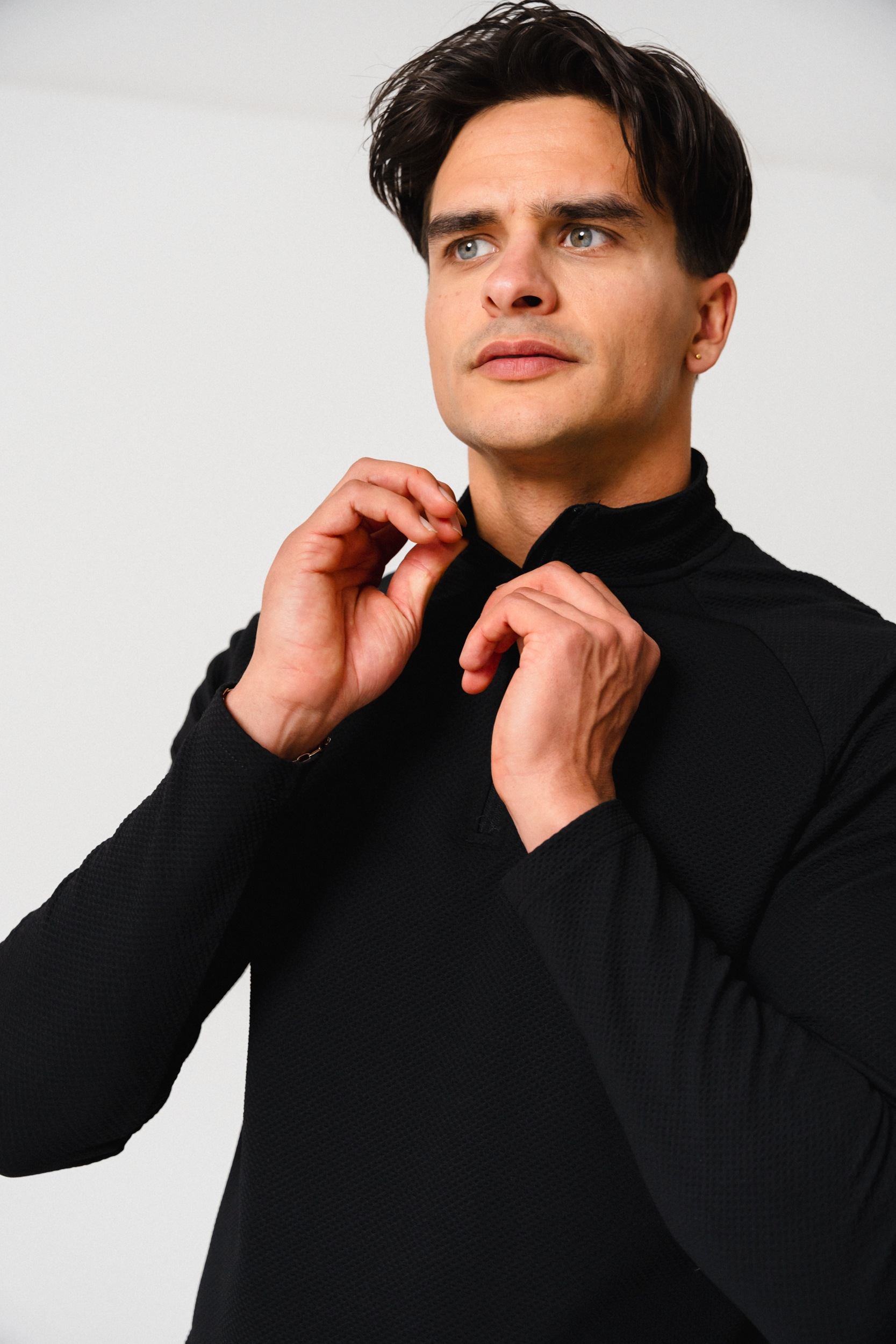 Gonso Radtrikot »Essential Jersey Longsleeve Therm M« Herren Radtrikot half-zip, langarm Trikot, Semi Fit