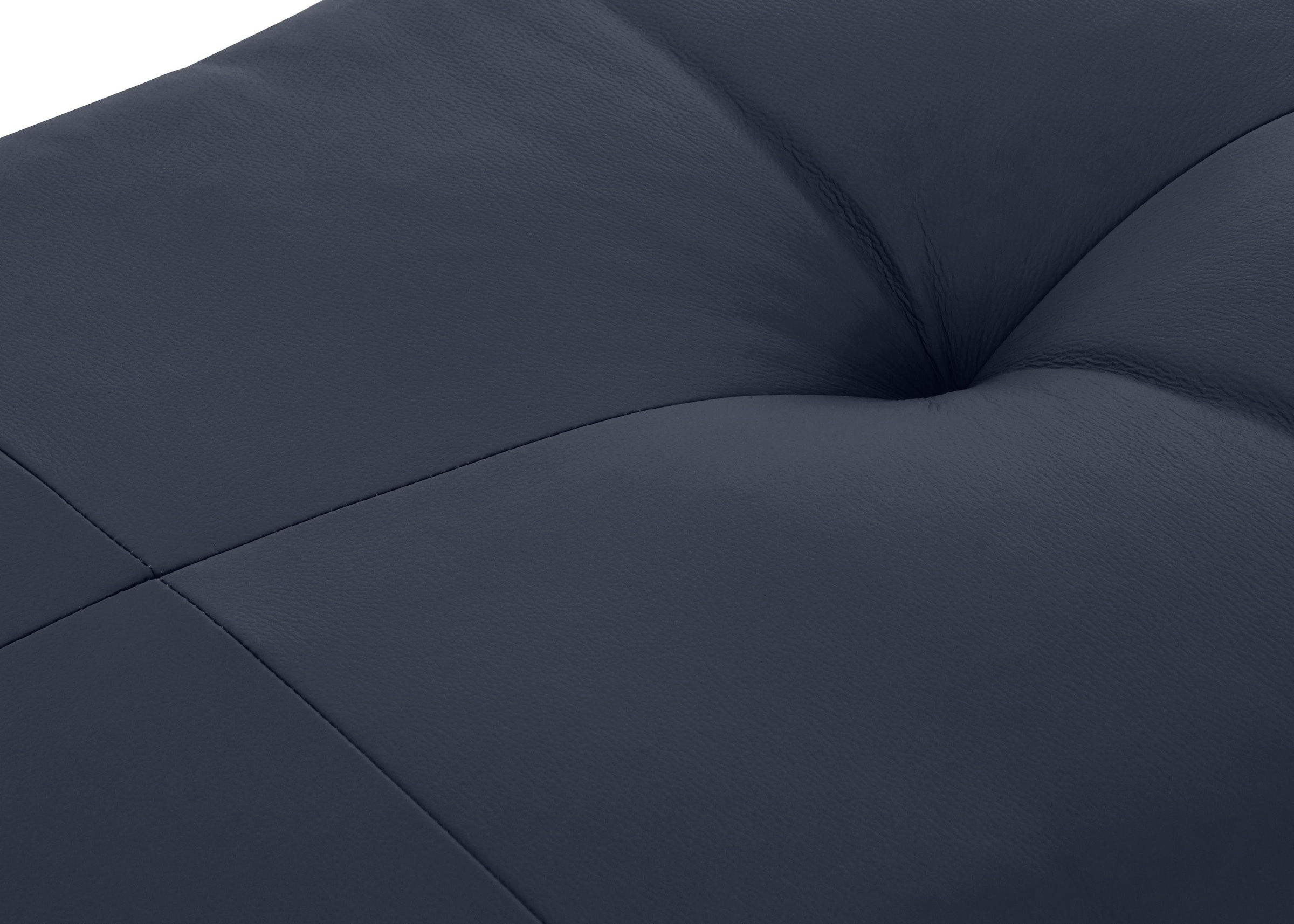 W.SCHILLIG Hocker »softy«, mit dekorativer Heftung im Sitz, Füße Chrom glänzend