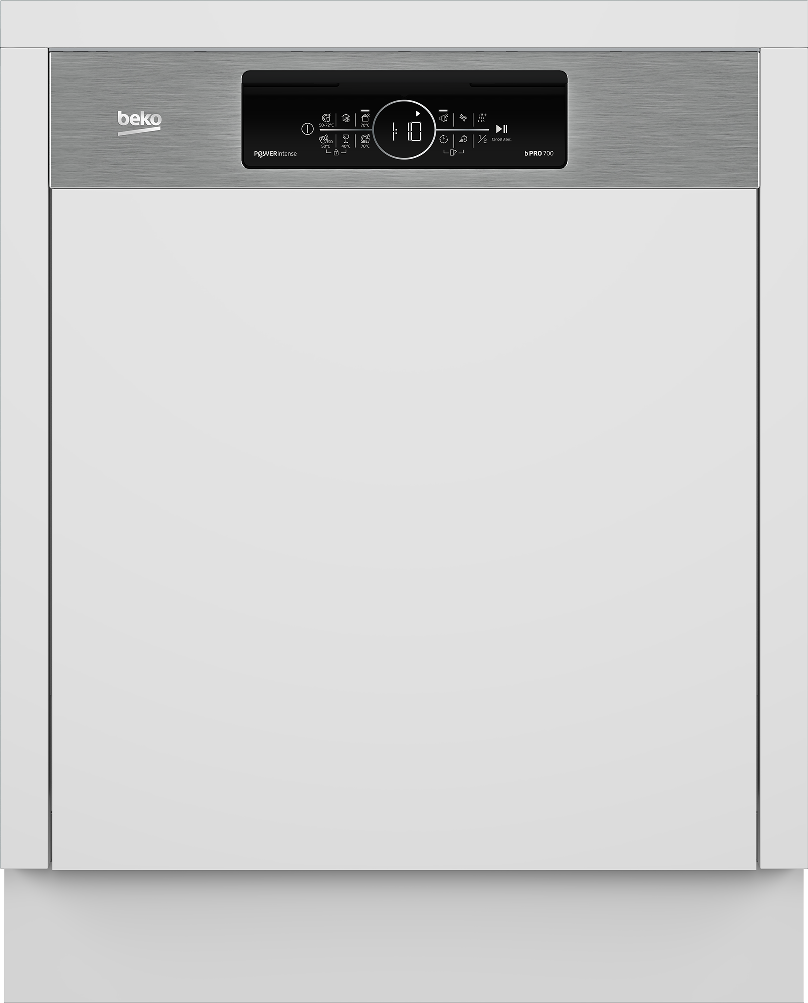 BEKO teilintegrierbarer Geschirrspüler »BDSN36541XP« 8,9 l 15 tlg. Maßgedecke