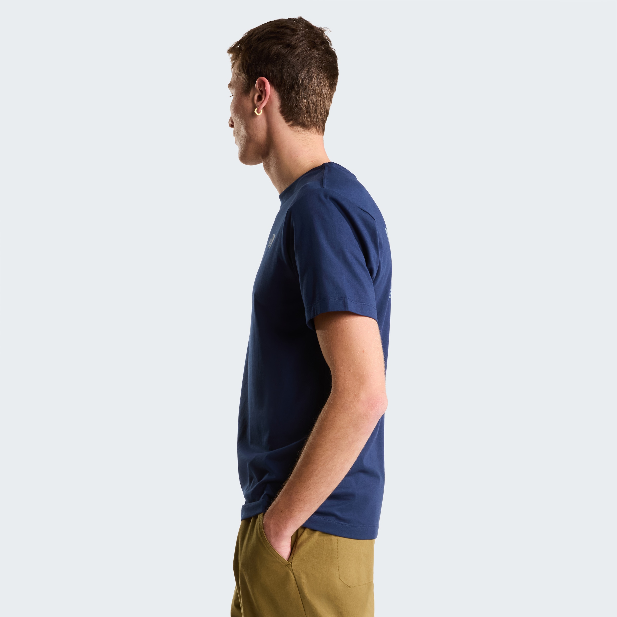 The North Face T-Shirt »M MOUNTAIN SKETCH  REGULAR SHORT SLEEVE TEE-GRAPHIC« normale Passform, kurze Ärmel, sportlicher Stil