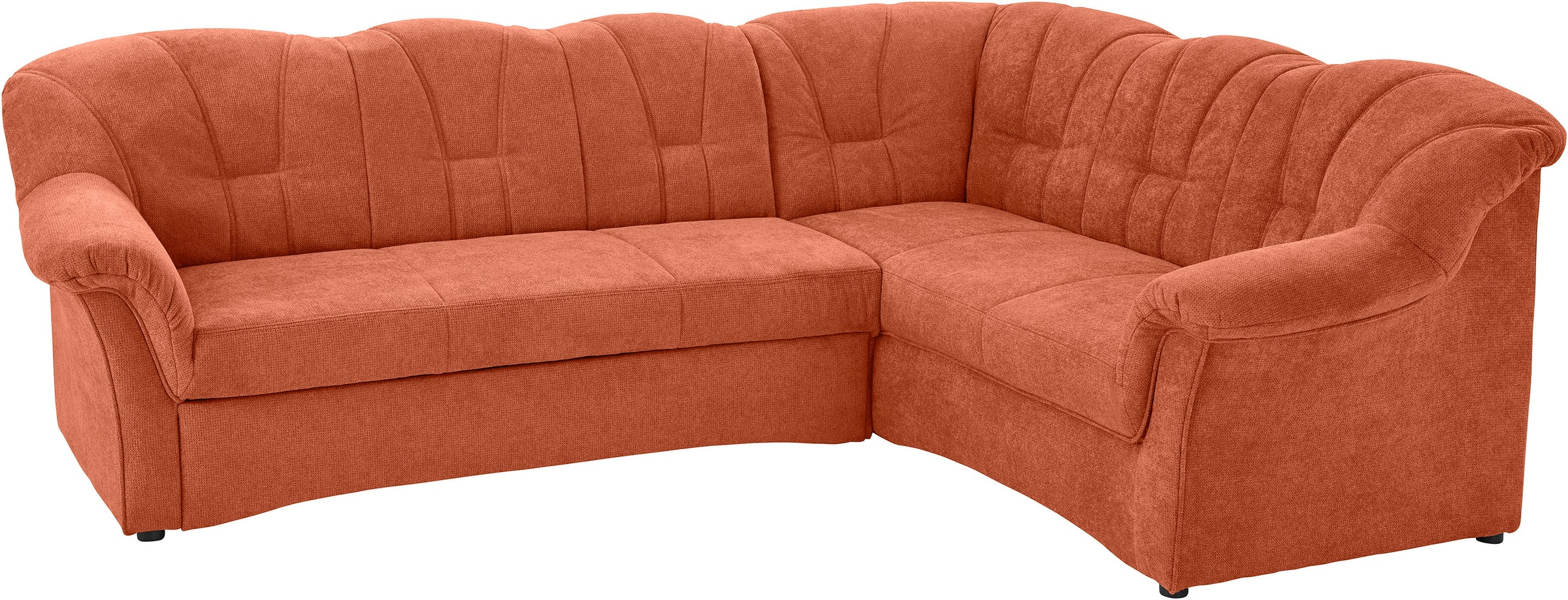 DOMO collection Ecksofa »Papenburg B/T/H: 242/190/84 cm L-Form«, wahlweise mit Bettfunktion, Langer Schenkel links oder rechts
