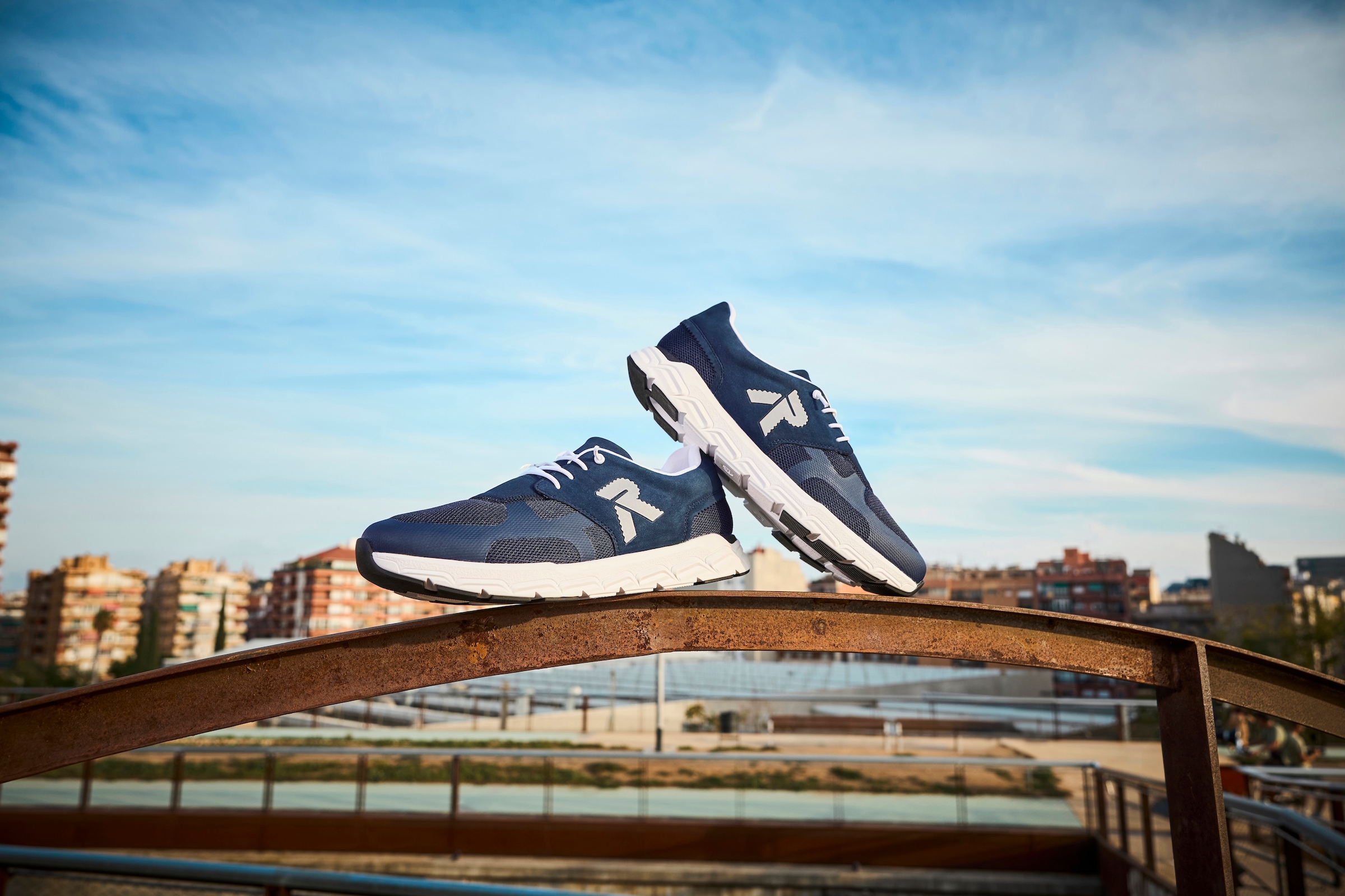 RIEKER Sport Slip-On Sneaker »Preston«, Running-Sneaker aus der neuen Christoph Kramer Kollektion