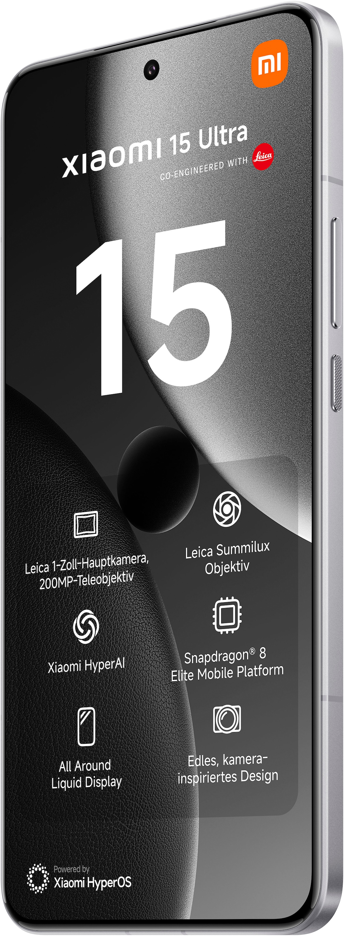 Xiaomi Smartphone »15 Ultra«, silber chrom
