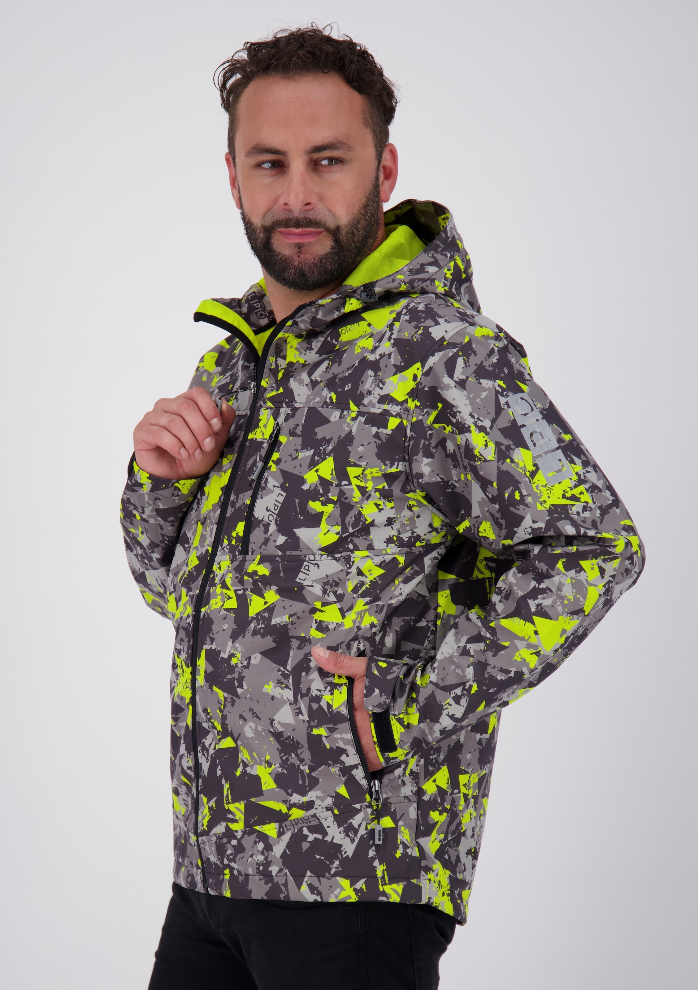 LPO Softshelljacke »ISLAY PEAK X MEN«, auch in Großen Größen erhältlich