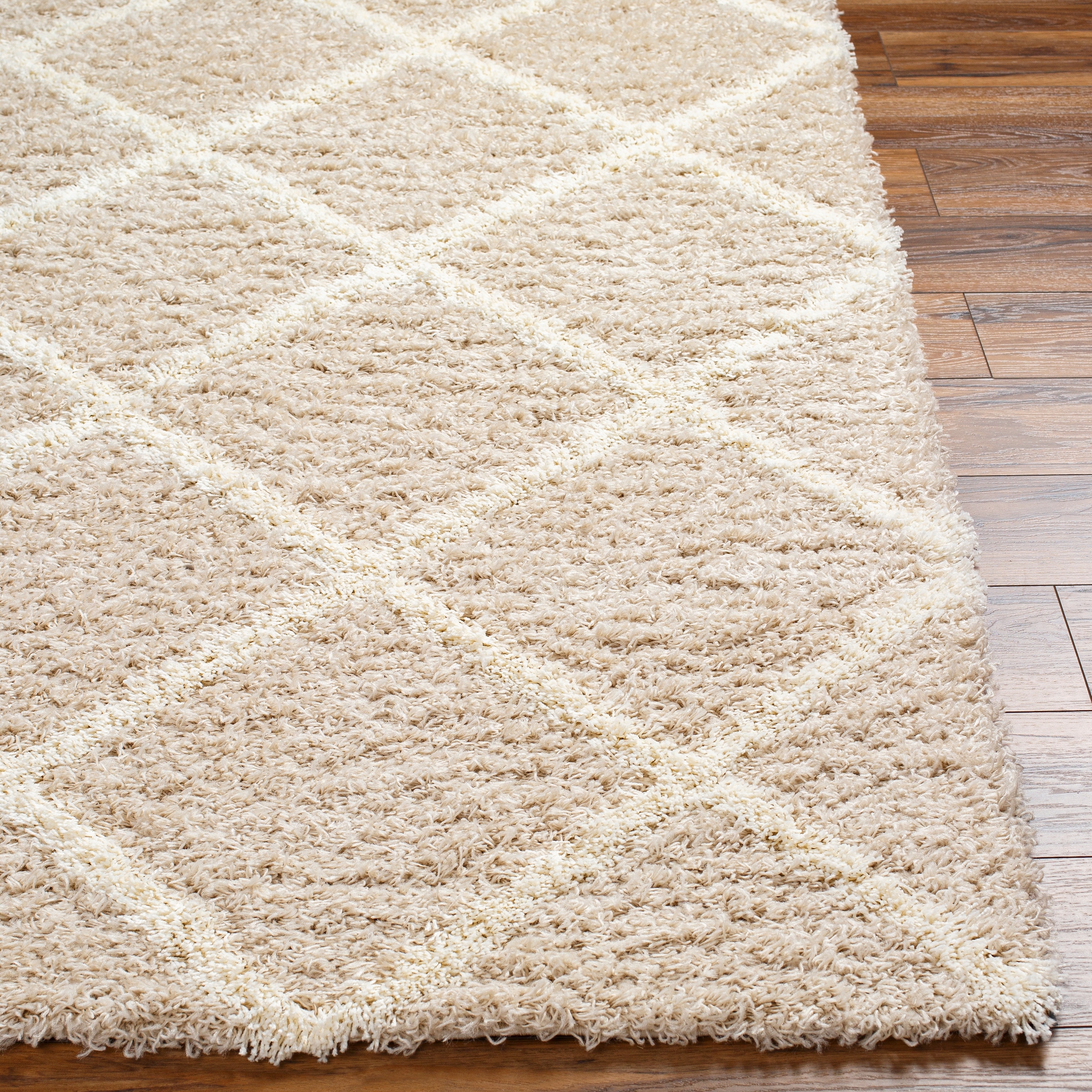 Livabliss Hochflor-Teppich »SMOLENSK« rechteckig 52 mm Höhe Flauschig, Langflor, Weich, Boho Wohnzimmerteppich, Grau