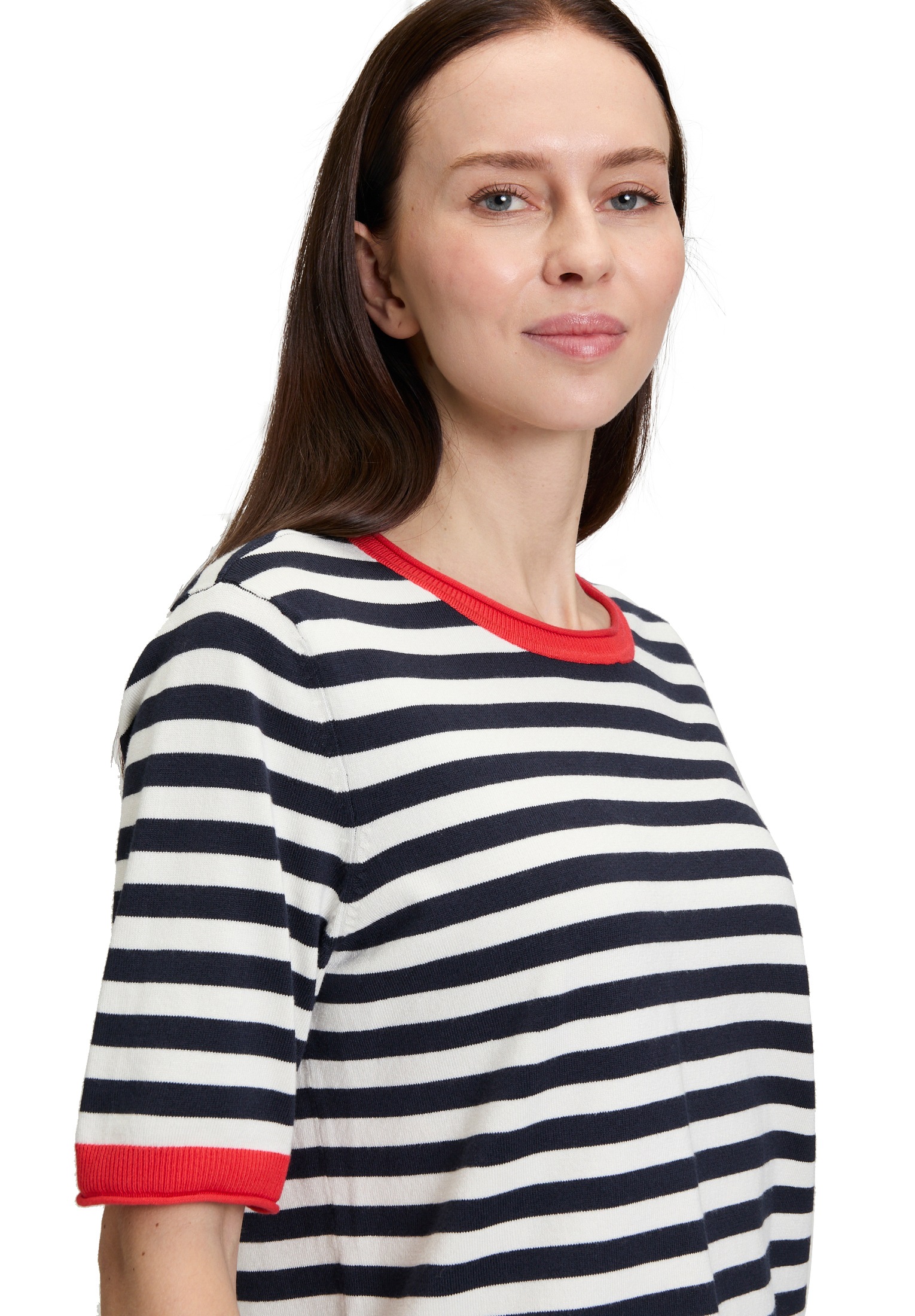 Betty Barclay Rundhalspullover »Basic-Pullover mit Streifen«