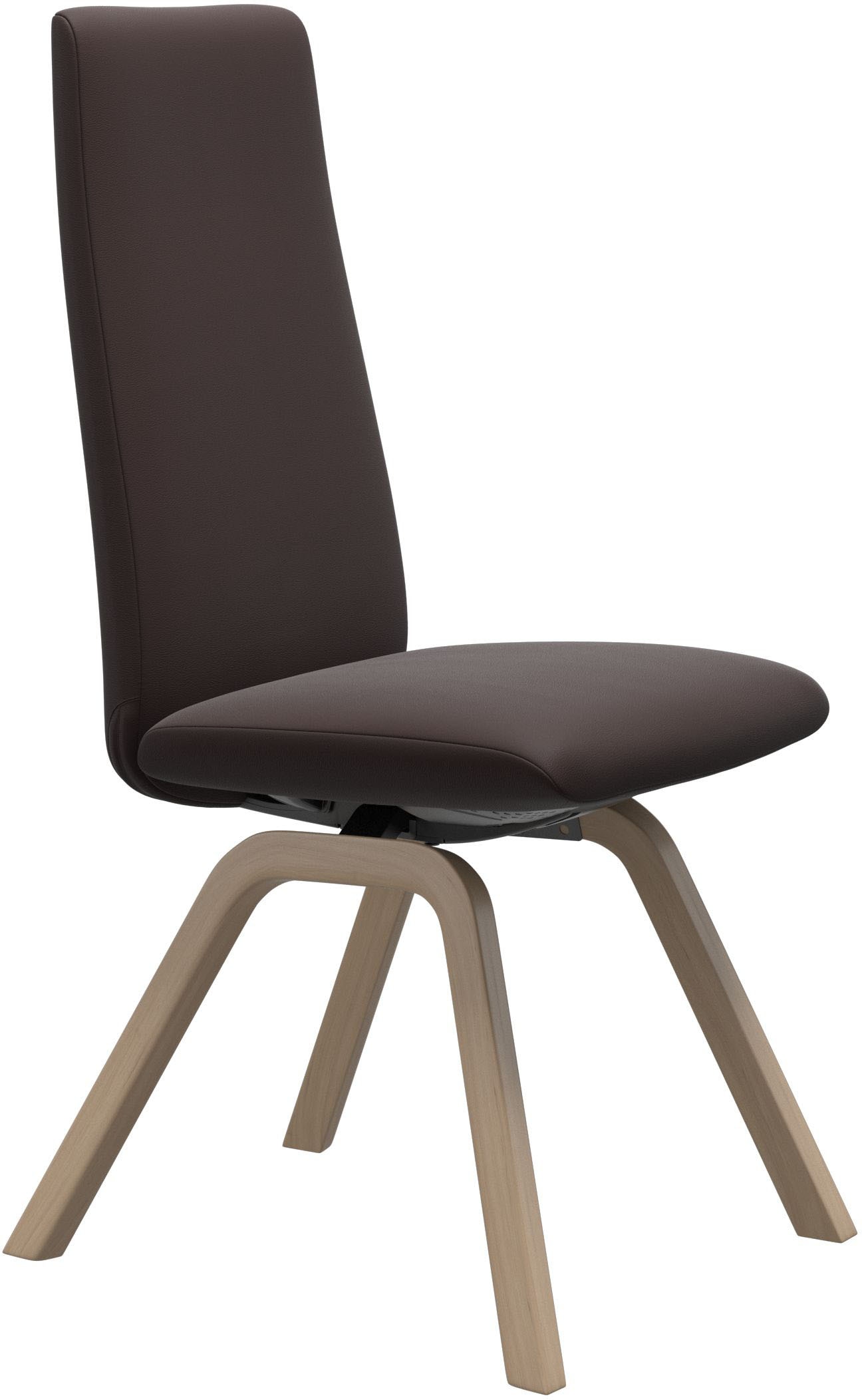 Stressless® Polsterstuhl »Laurel«, Leder PALOMA, High Back, Größe M, mit schräggestellten Beinen in Eiche natur