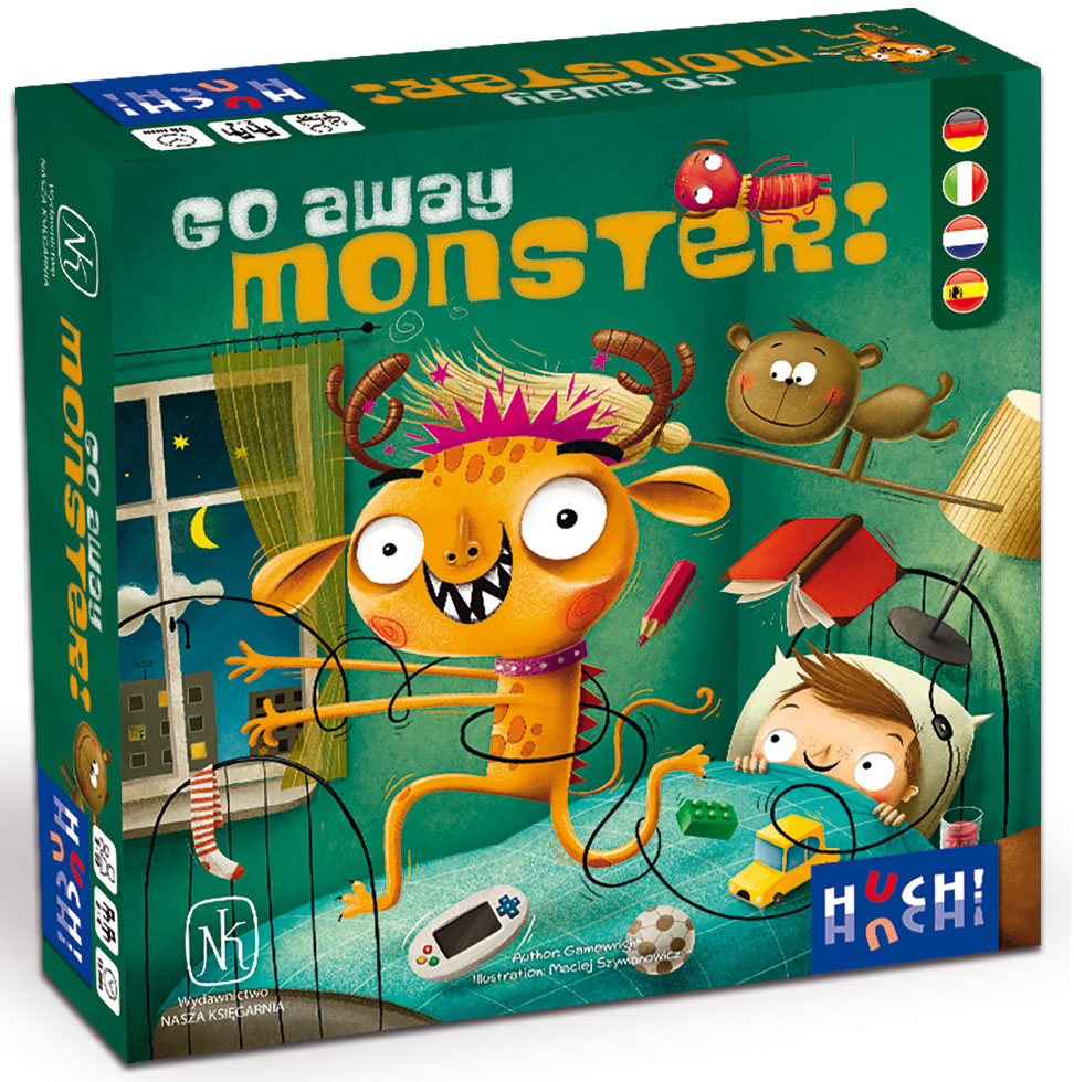 HUCH! Spiel »Go away Monster!«