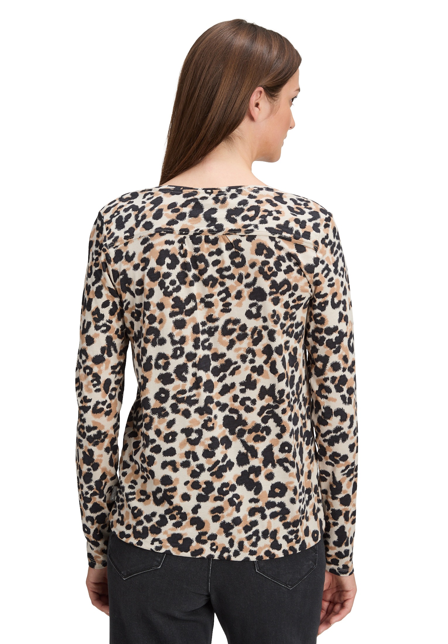 Betty&Co Langarmshirt »Casual-Shirt mit Gummizug«