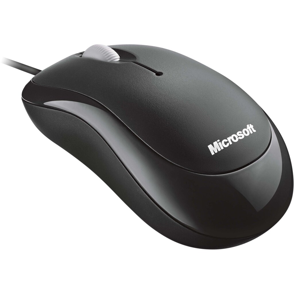 Microsoft ergonomische Maus »Basic Optical«, kabelgebunden