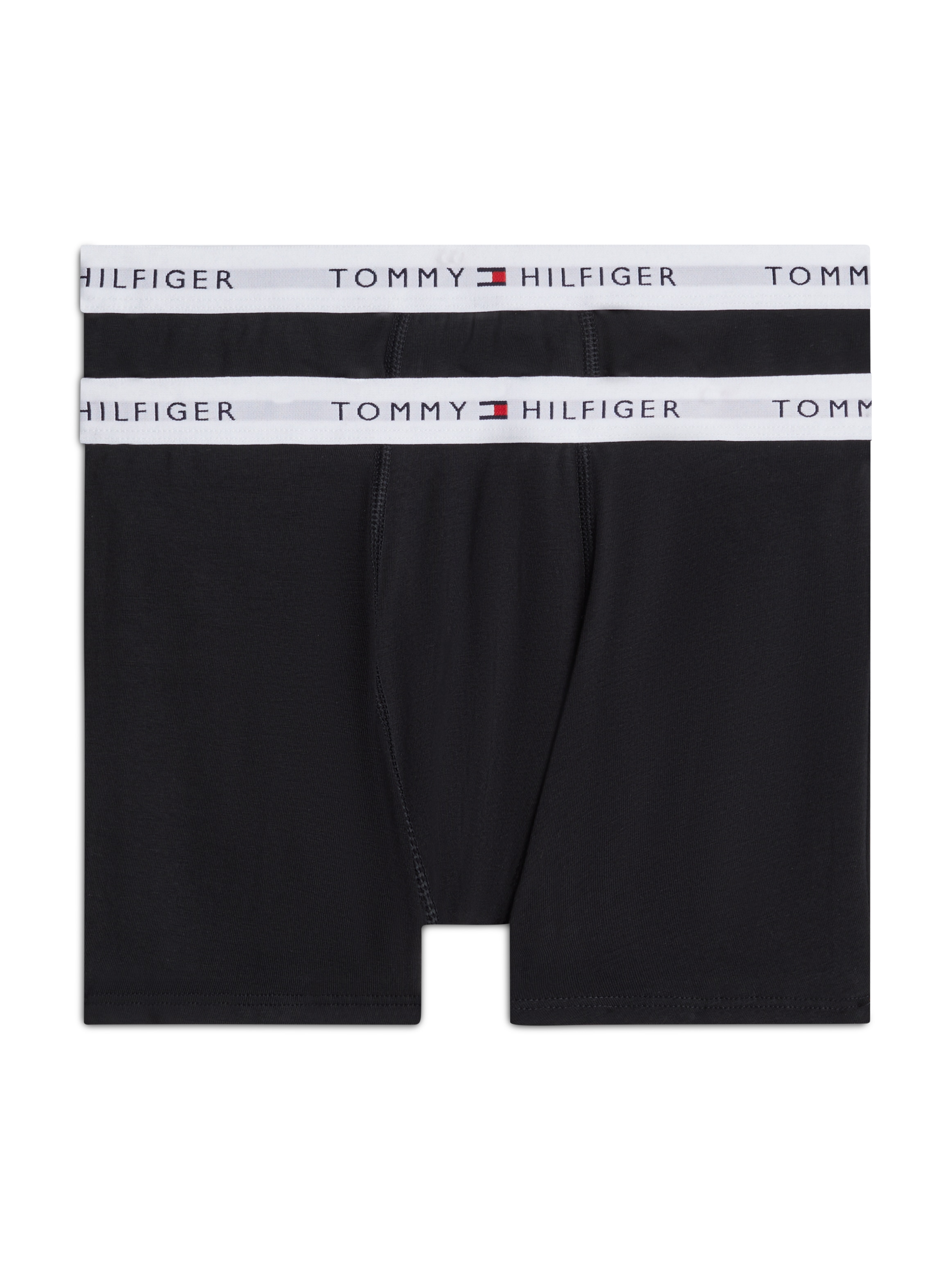 Tommy Hilfiger Underwear Boxershorts »2PK BOXER BRIEF«, (Packung, 2 St., 2er), mit elastischem Logobund