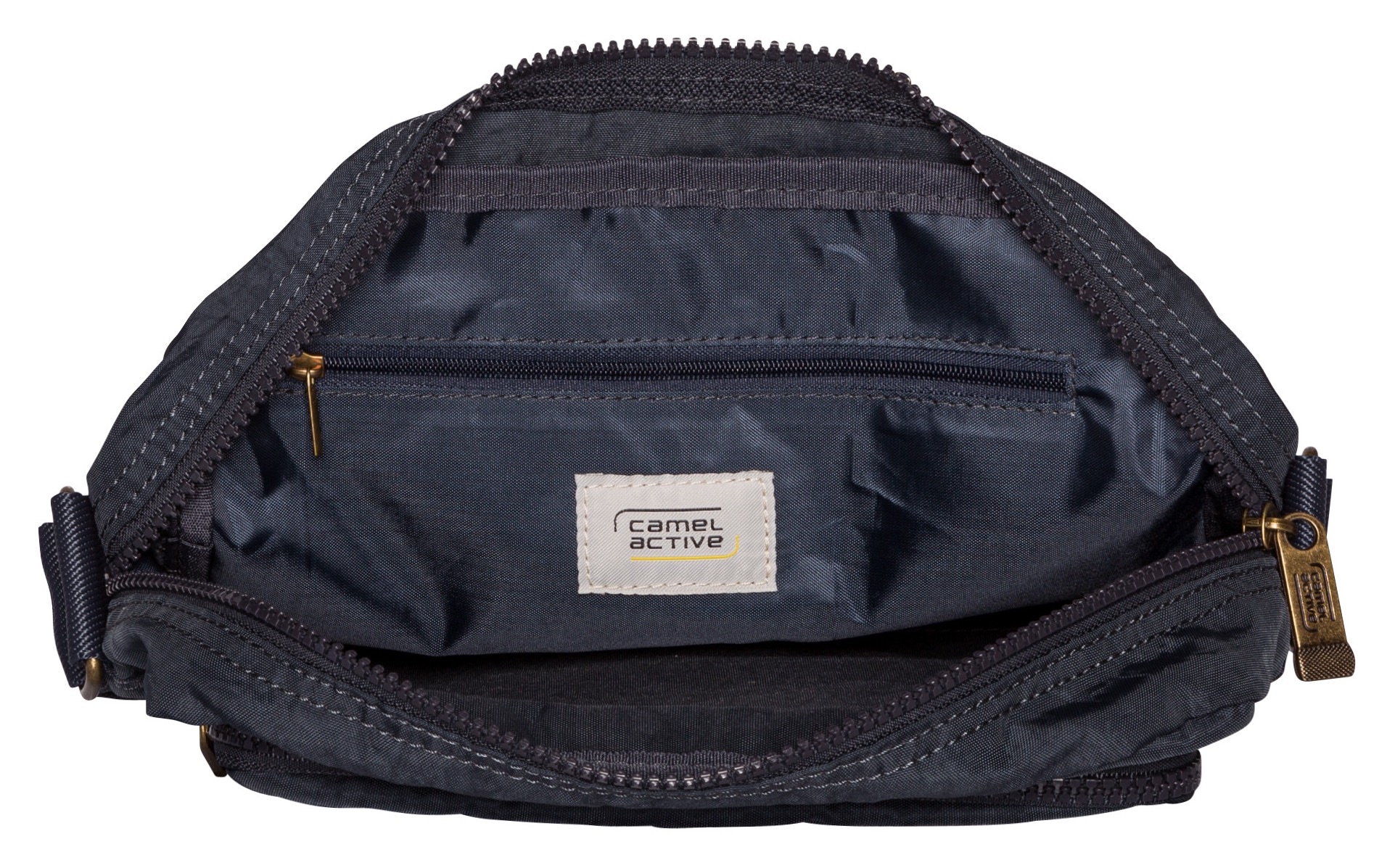 camel active Umhängetasche »Journey«, aus leichtem robusten Nylon, funktional perfekt für alle Lebenslagen