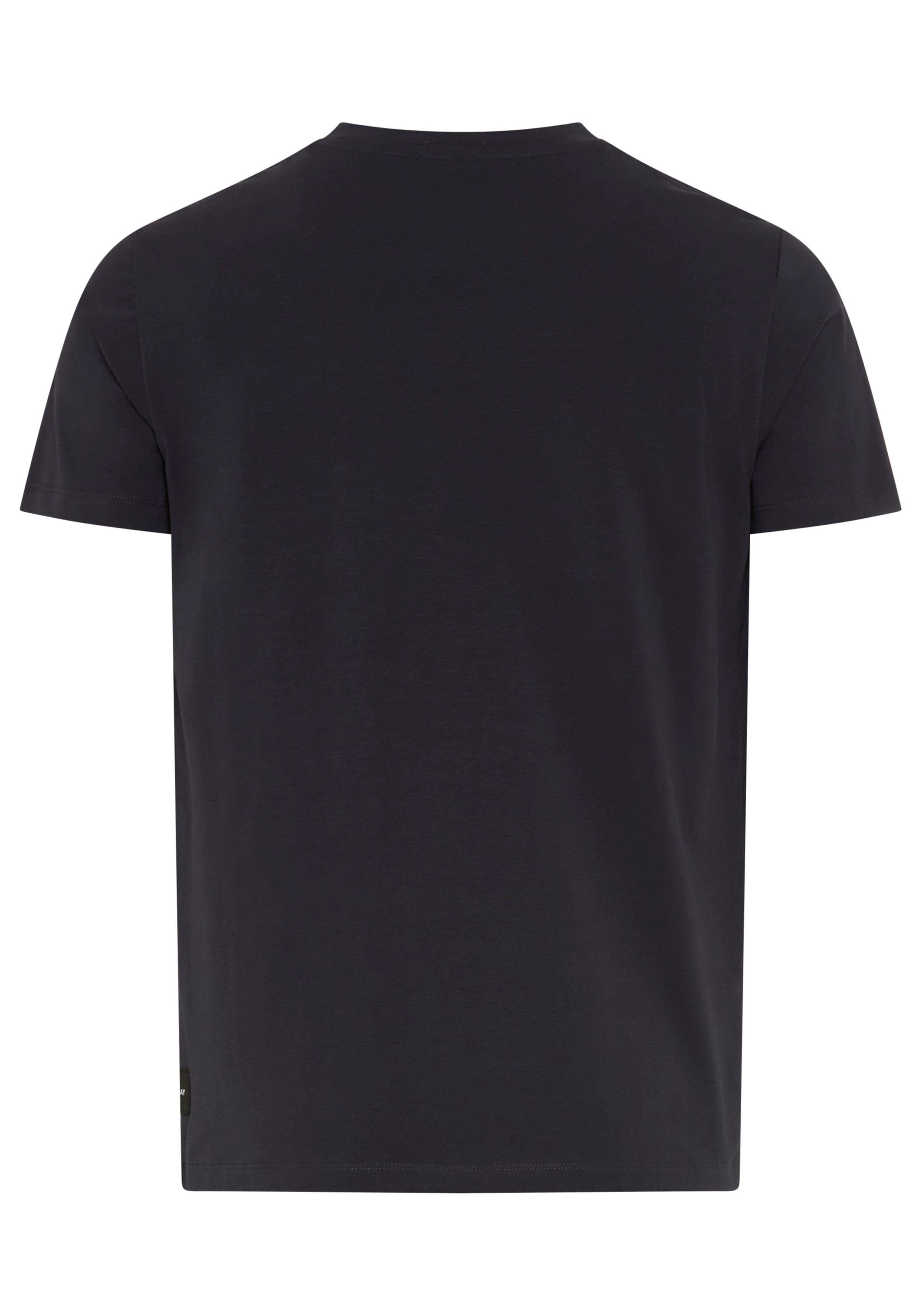 Replay T-Shirt Baumwoll-Mix, Rundhalsform