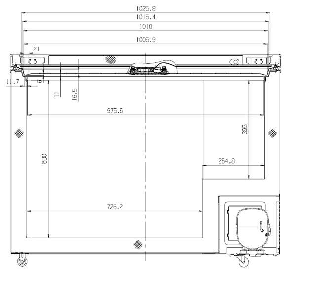 BEKO Gefriertruhe »CF316EWN«, 84,5 cm hoch, 112 cm breit