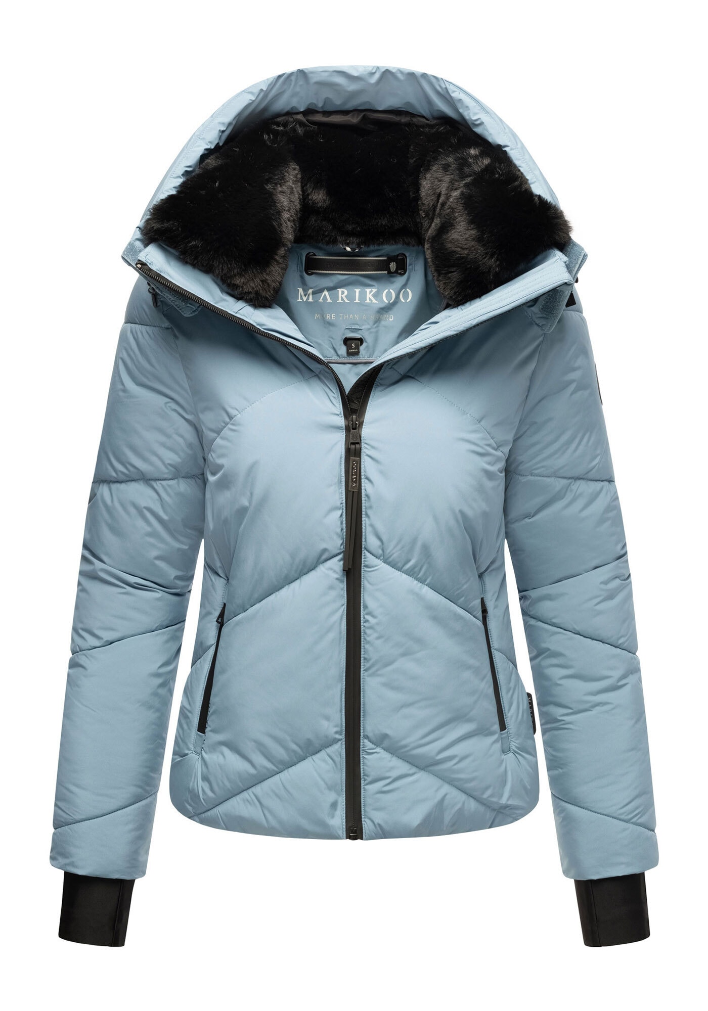Marikoo Winterjacke »Marikoo Simaraa kurze Damen Winter Steppjacke N007«