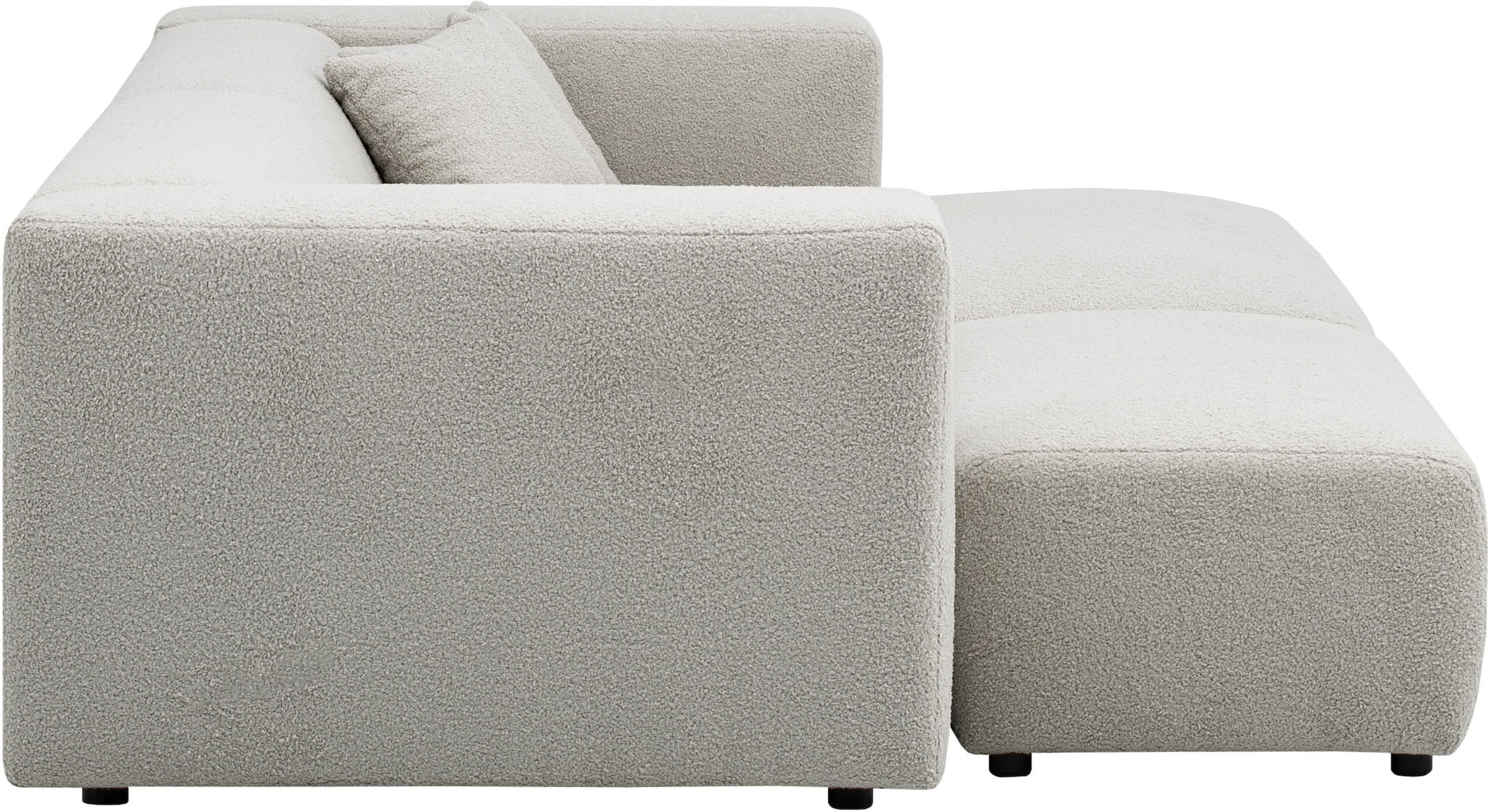 andas Polsterecke »BAKELS, Ecksofa-Set mit Hocker, L-Form mit Schlaffunktion«, Ecksofa-Set (incl. Hocker) im trendigen Megacord