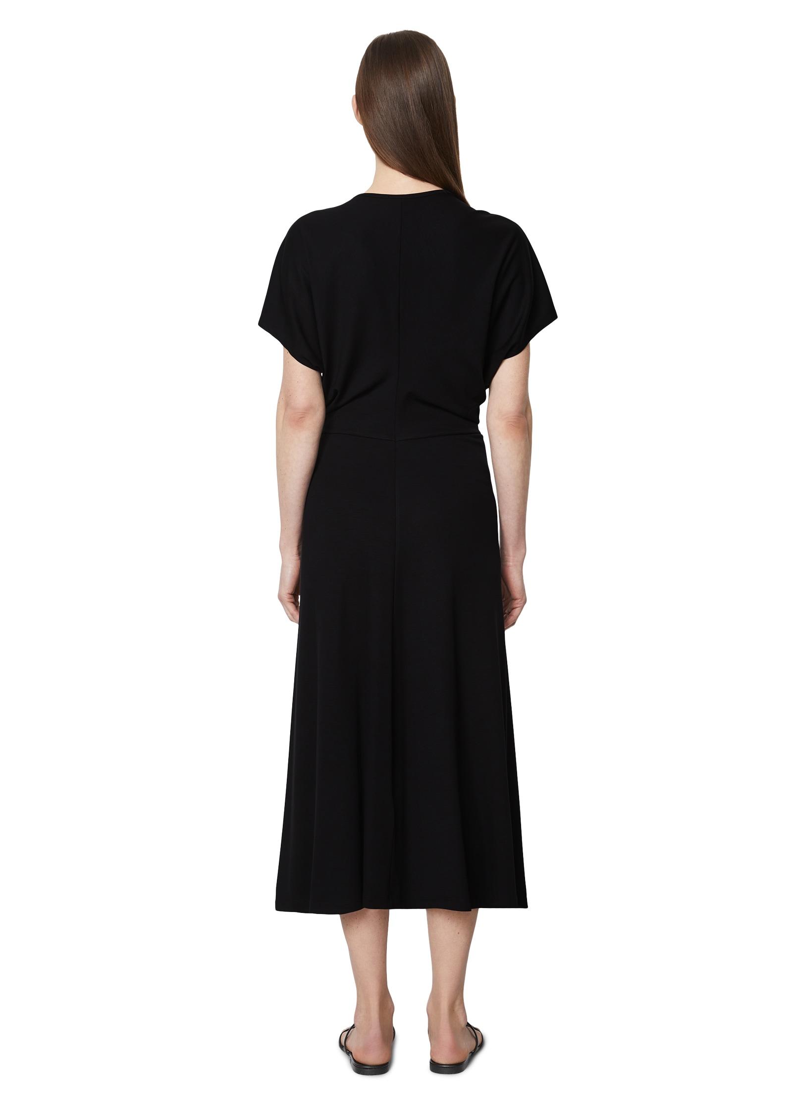 Marc O'Polo Jerseykleid, Slouch-Jerseykleid shaped; Minimalistisch, sinnlich, umwerfend