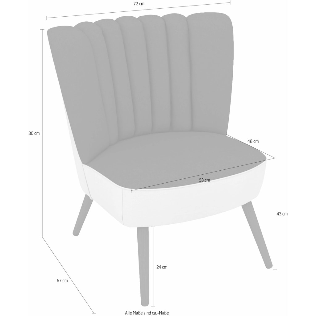 Max Winzer® Sessel »Aspen«