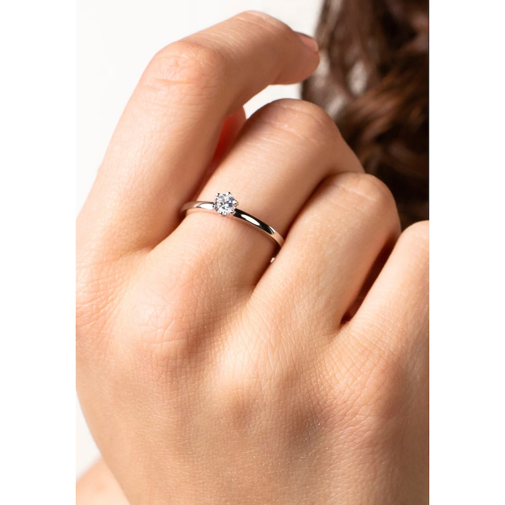 XENOX Fingerring  »XS KRAPPE SILBER, XS7383«