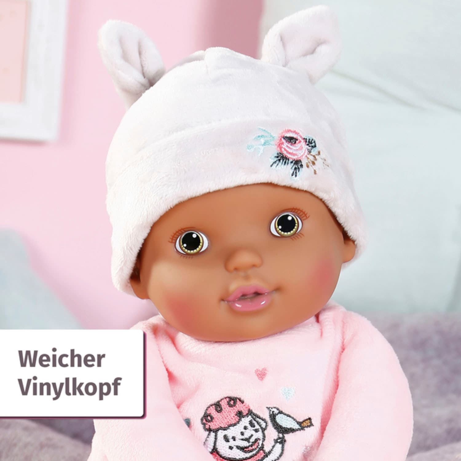 Baby Annabell Babypuppe »Sweetie for babies, Dolls of Colour, 30 cm«, mit Rassel im Inneren