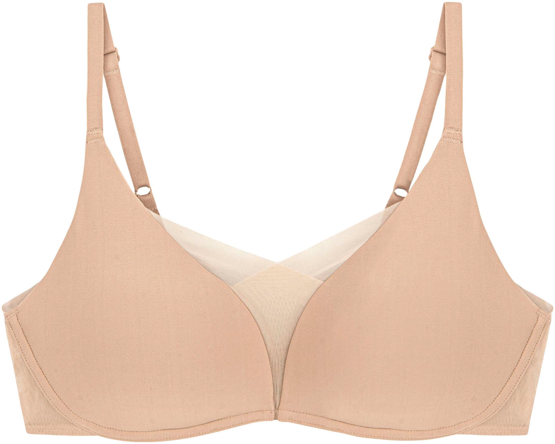 Triumph Bügelloser BH »Shape Smart P«, glättend, wattiertert, tiefer V-Ausschnitt