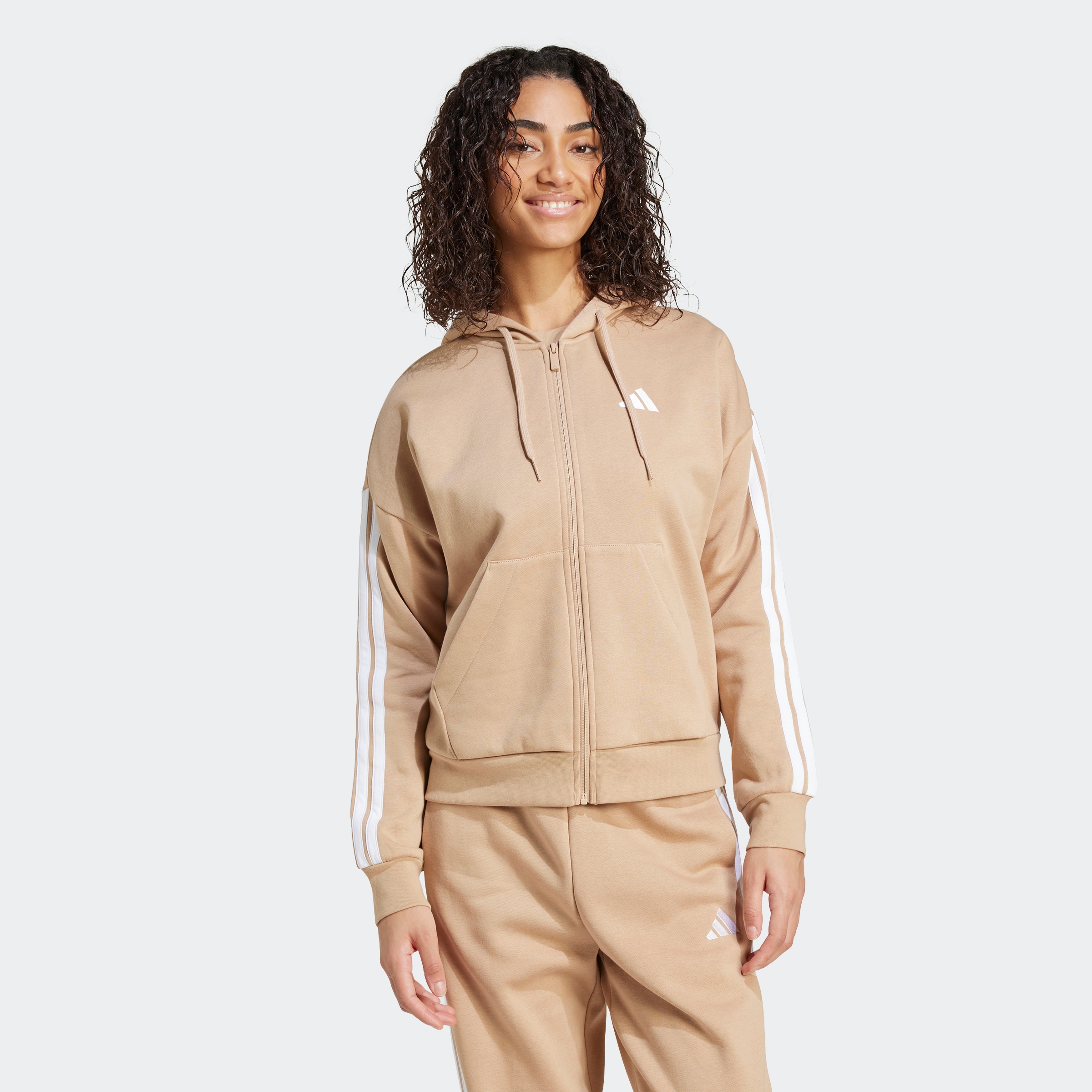 adidas Sportswear Kapuzensweatshirt »W 3S FL FZ HD«